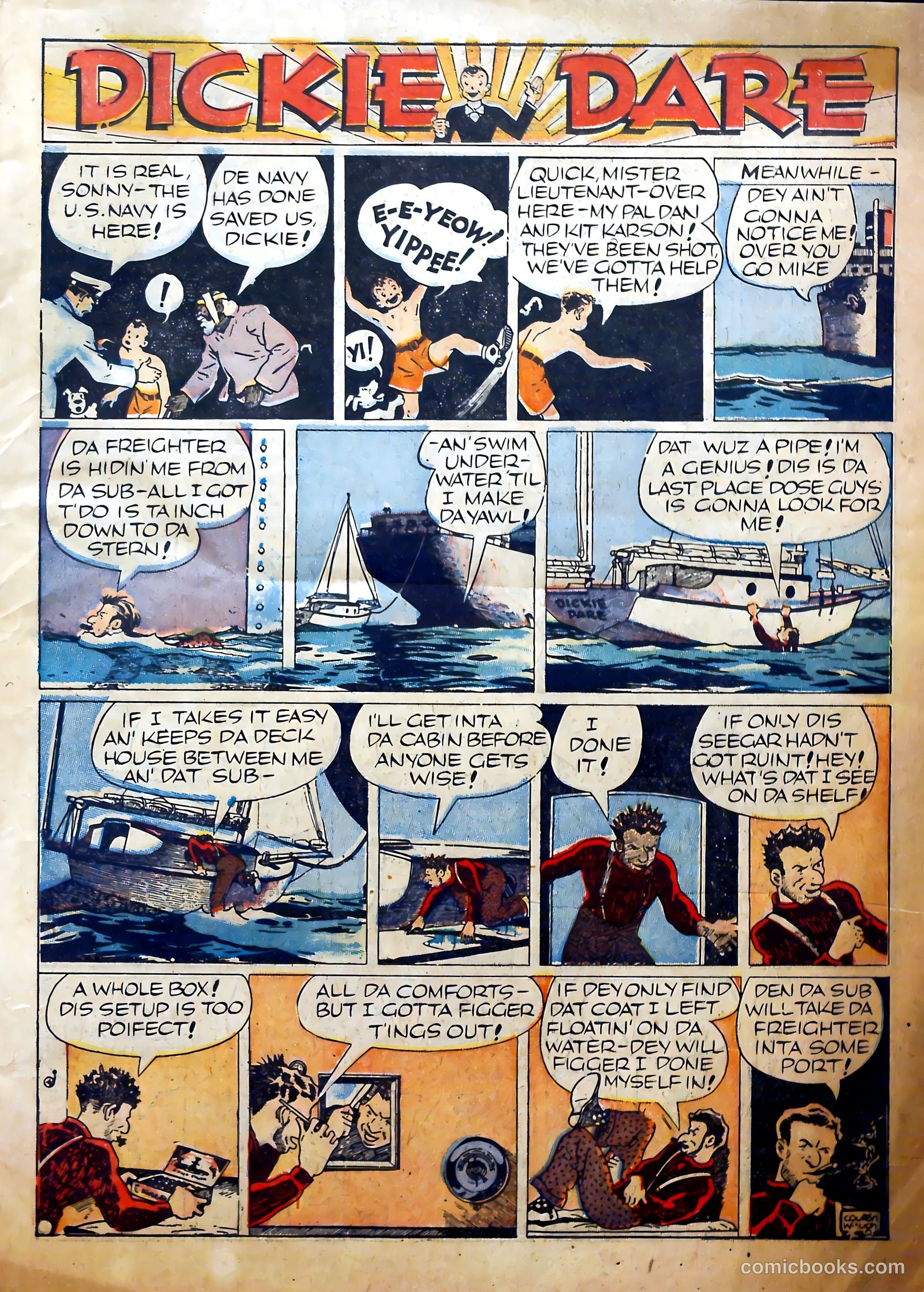Dickie Dare #3 — page 3 of 69