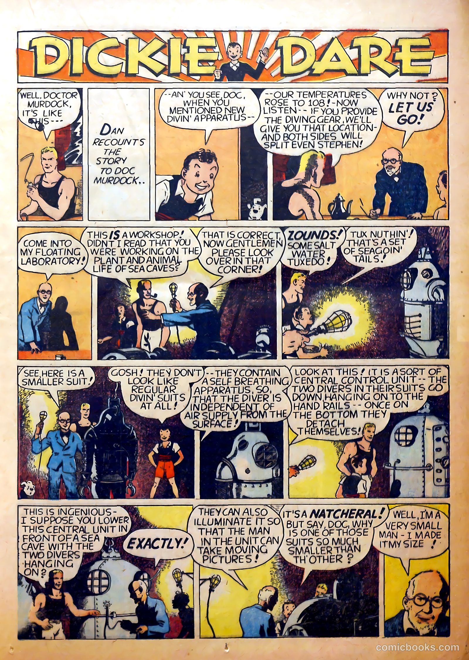 Dickie Dare #3 — page 31 of 69
