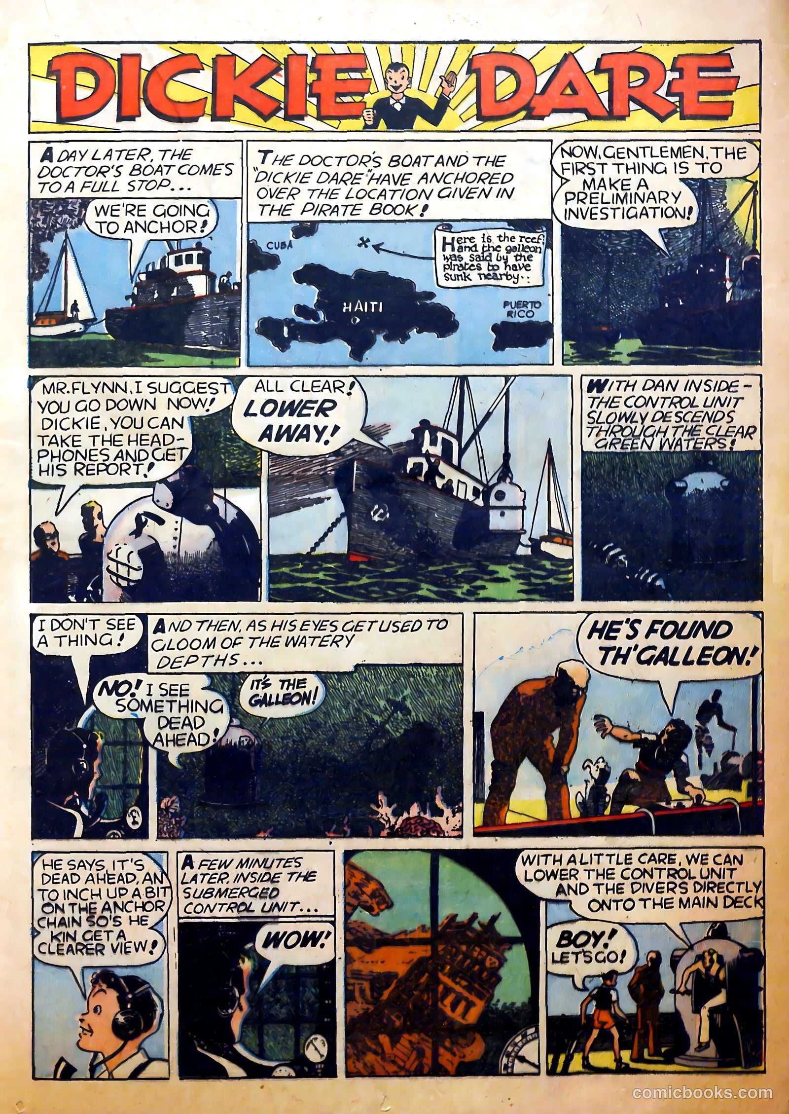 Dickie Dare #3 — page 33 of 69