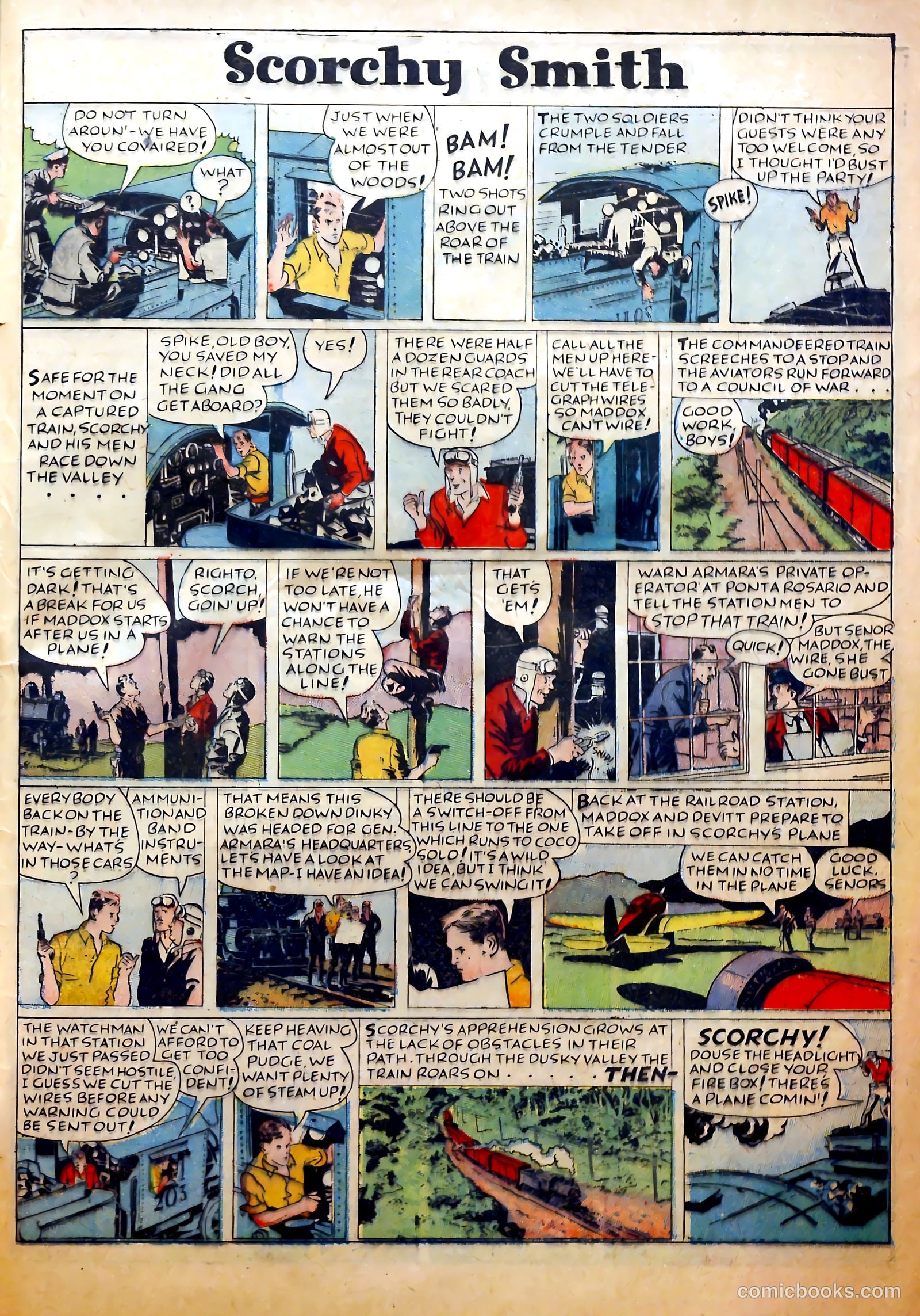 Dickie Dare #3 — page 63 of 69