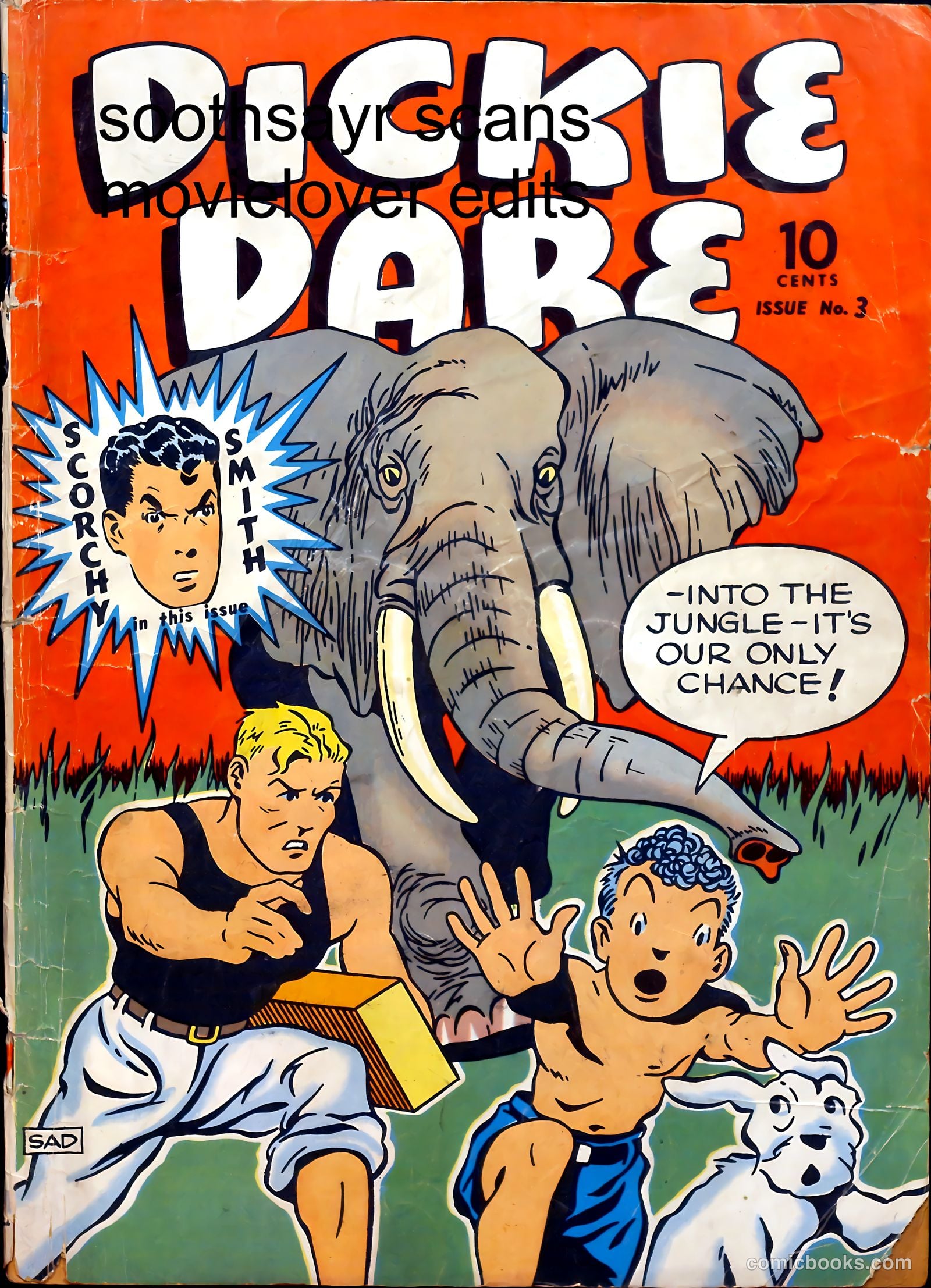 Dickie Dare #3 — page 69 of 69