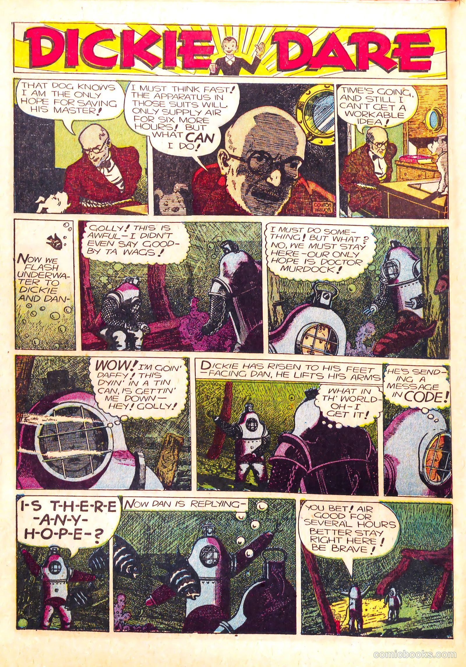Dickie Dare #4 — page 8 of 68