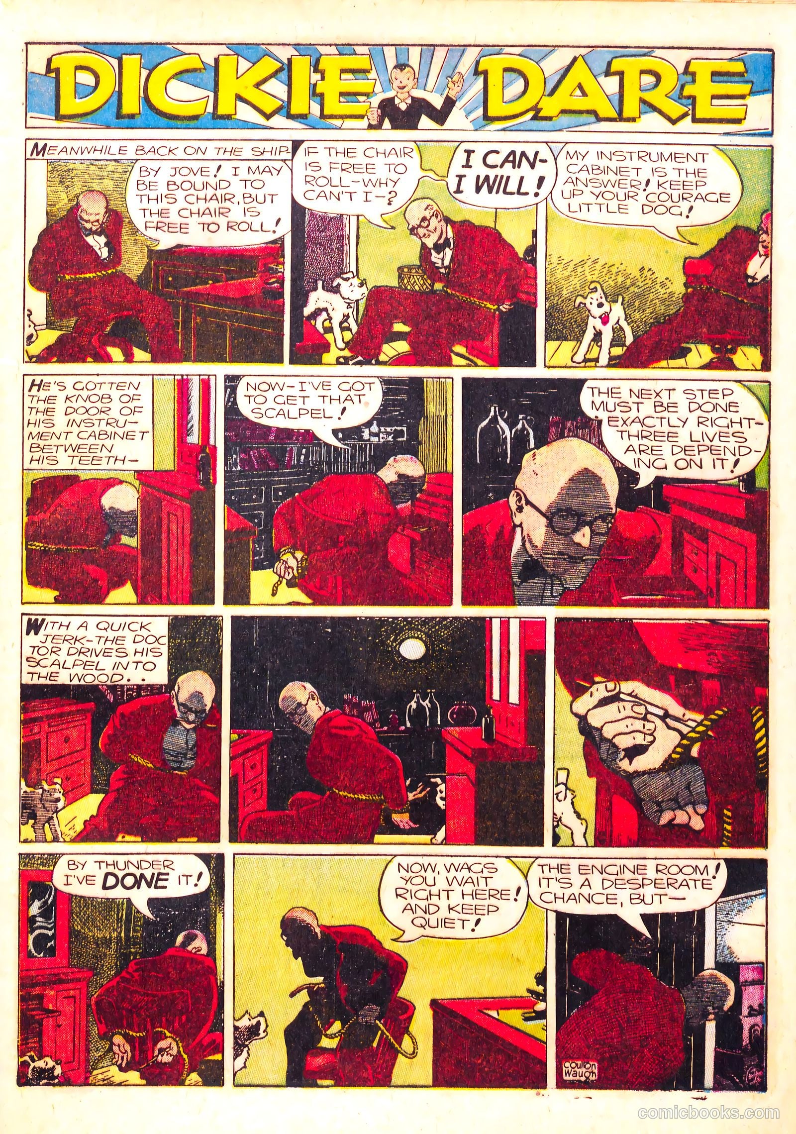 Dickie Dare #4 — page 9 of 68