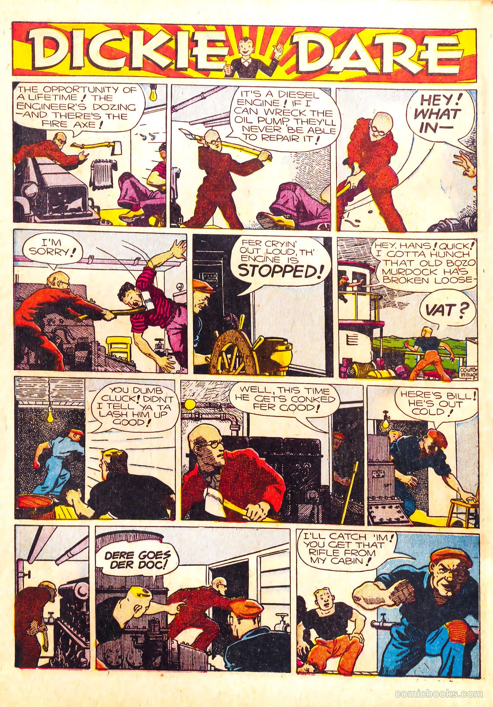 Dickie Dare #4 — page 10 of 68