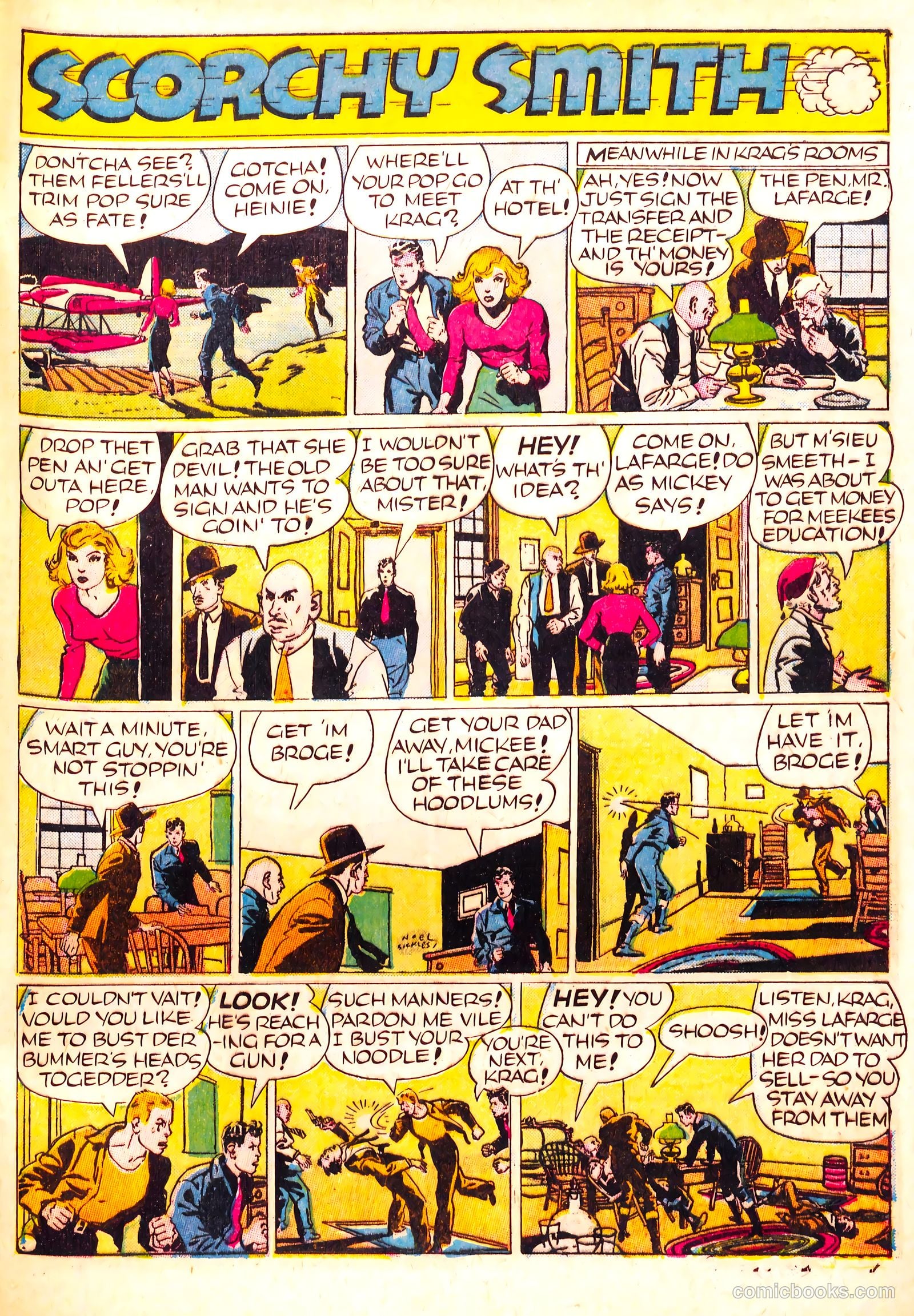 Dickie Dare #4 — page 65 of 68