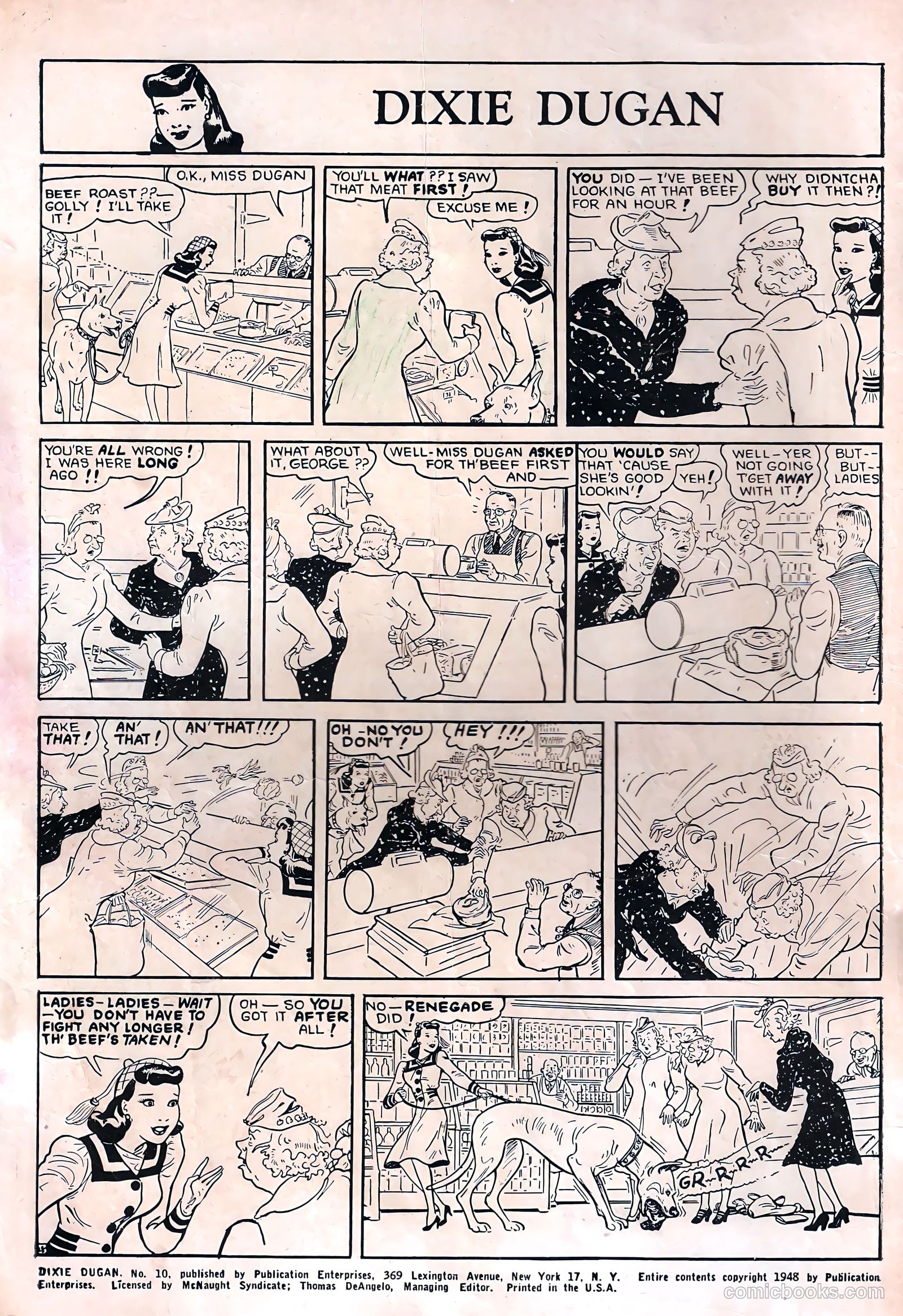 Dixie Dugan #10 — page 2 of 36