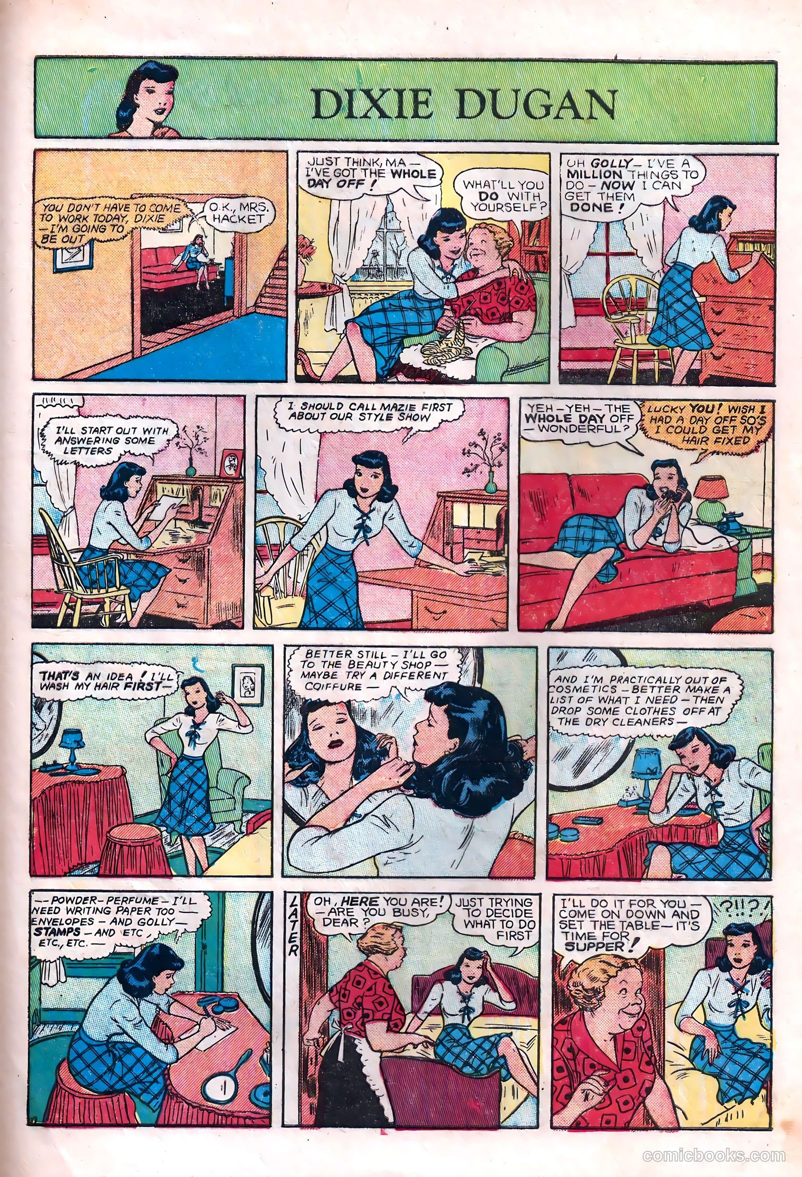 Dixie Dugan #10 — page 29 of 36