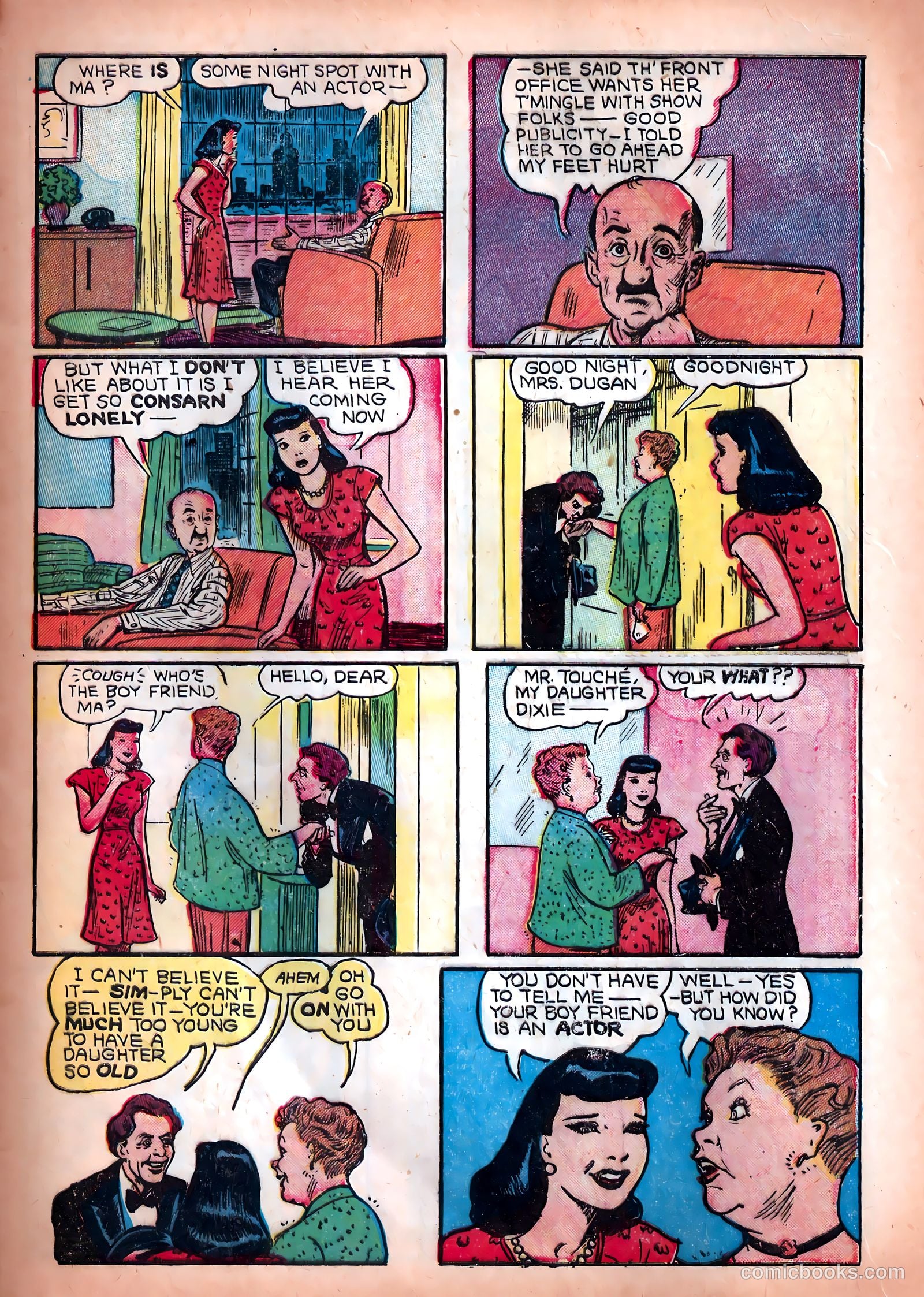 Dixie Dugan #12 — page 7 of 36