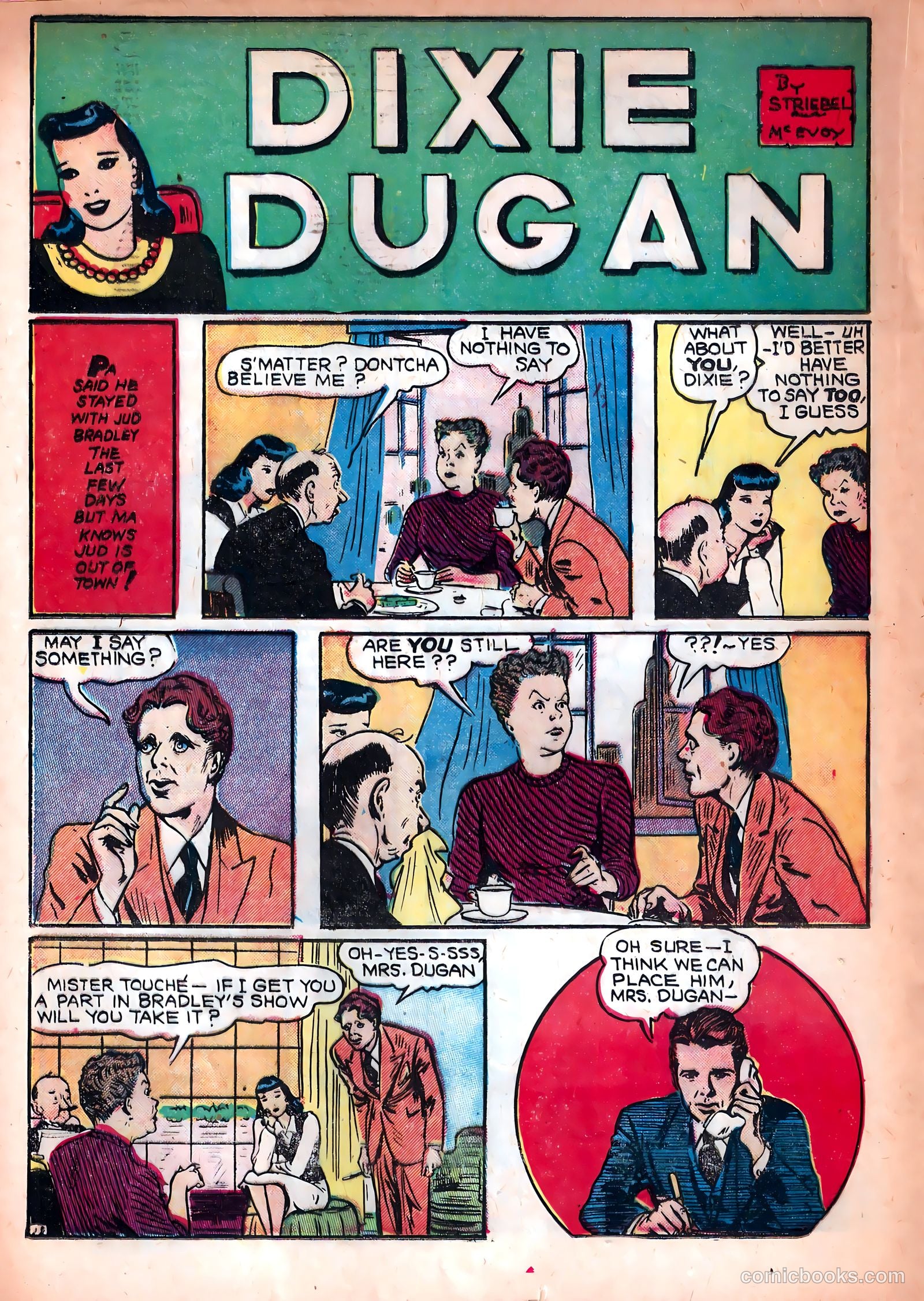 Dixie Dugan #12 — page 20 of 36