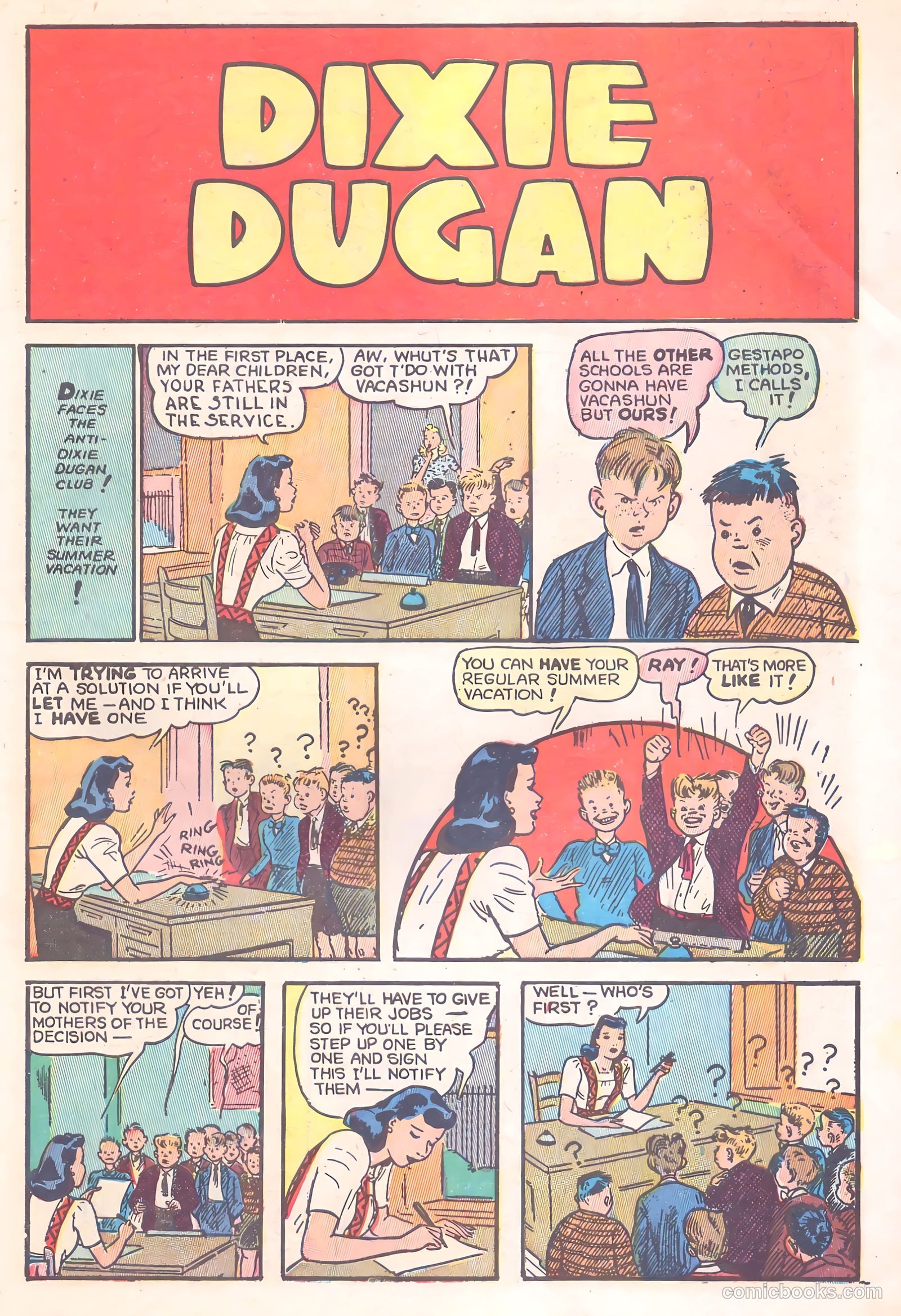 Dixie Dugan #5 — page 9 of 53