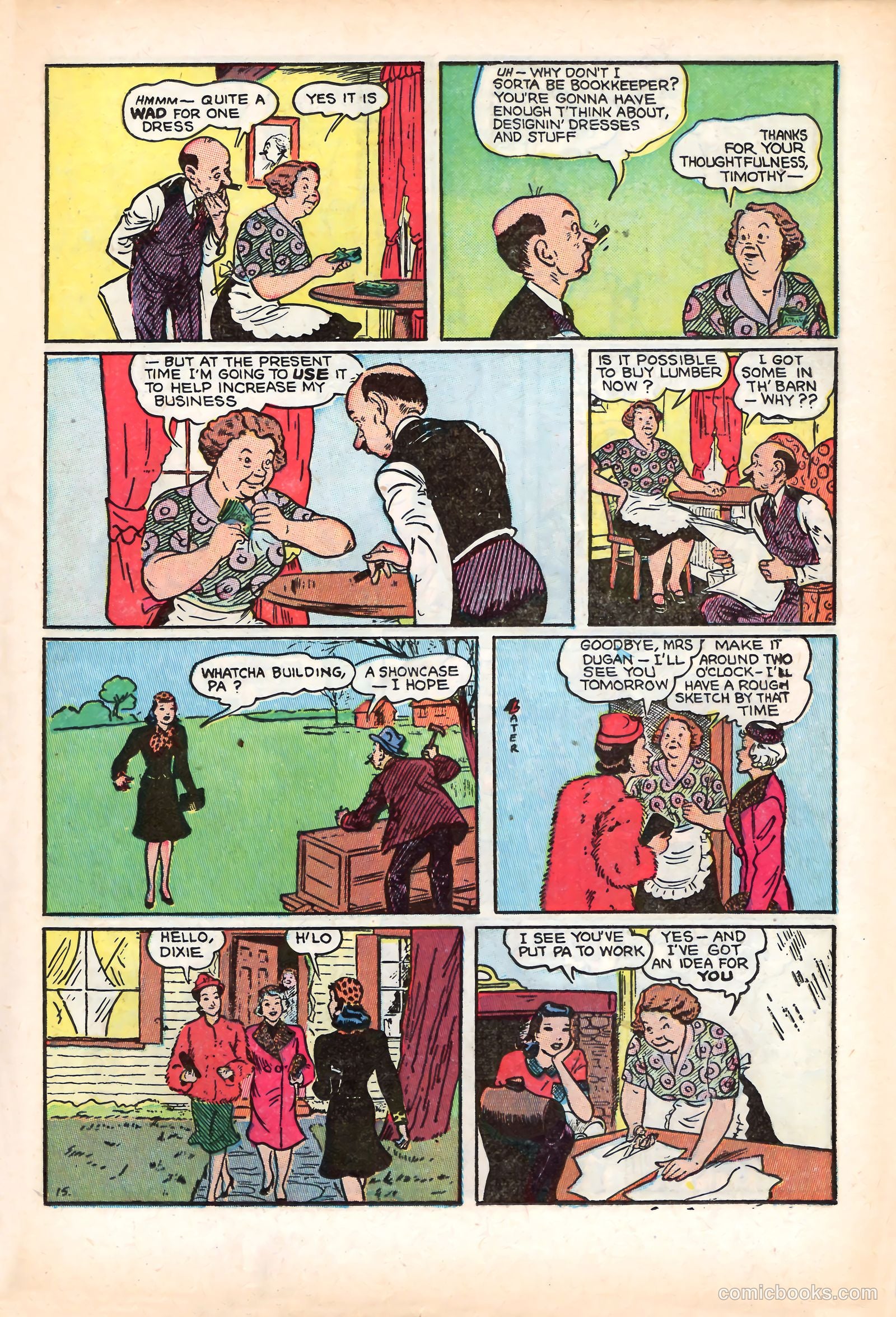 Dixie Dugan #7 — page 17 of 52