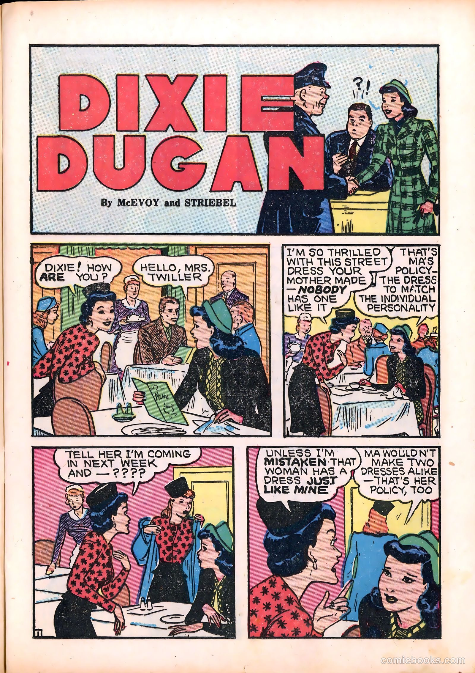 Dixie Dugan #8 — page 19 of 52