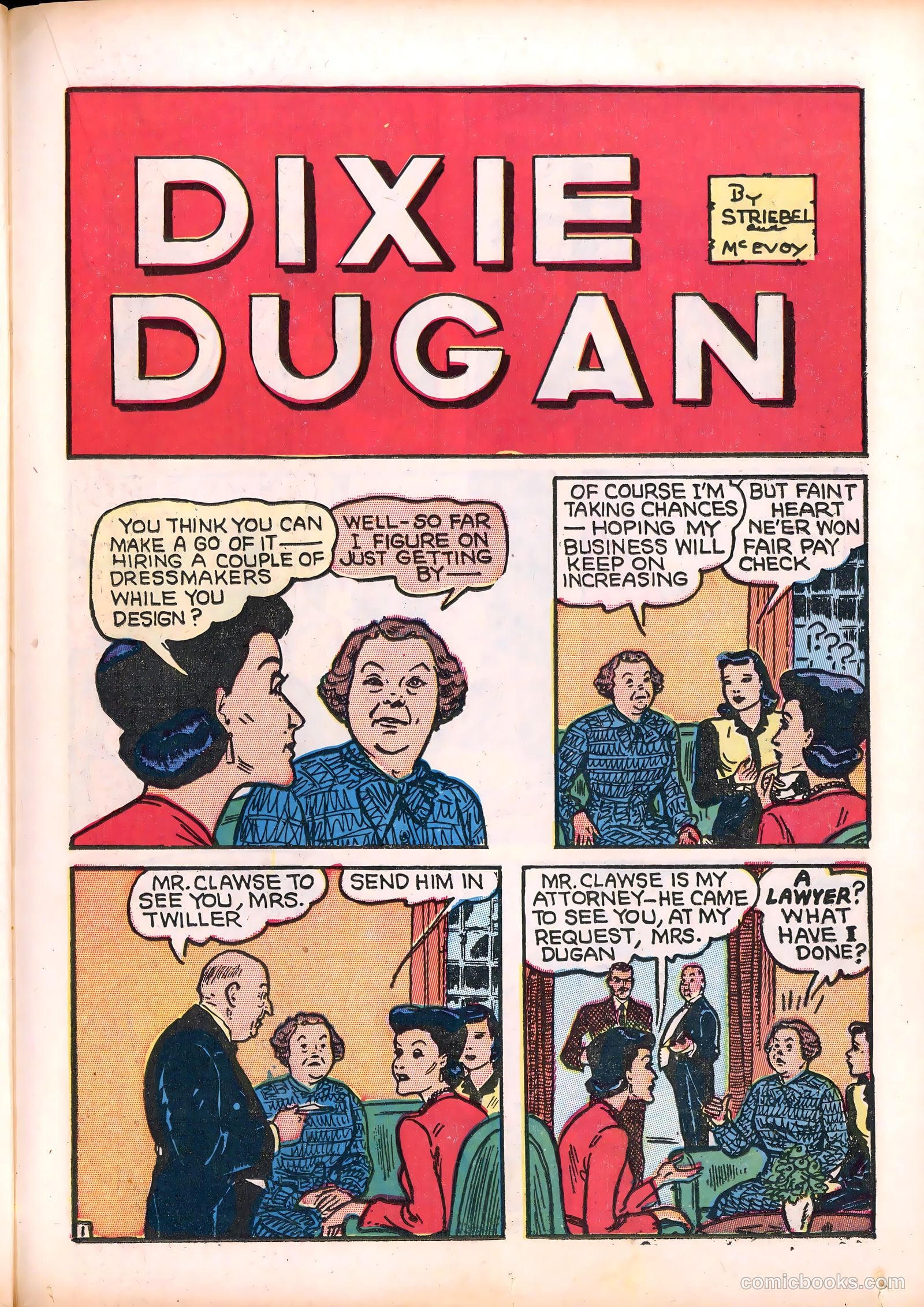 Dixie Dugan #8 — page 33 of 52