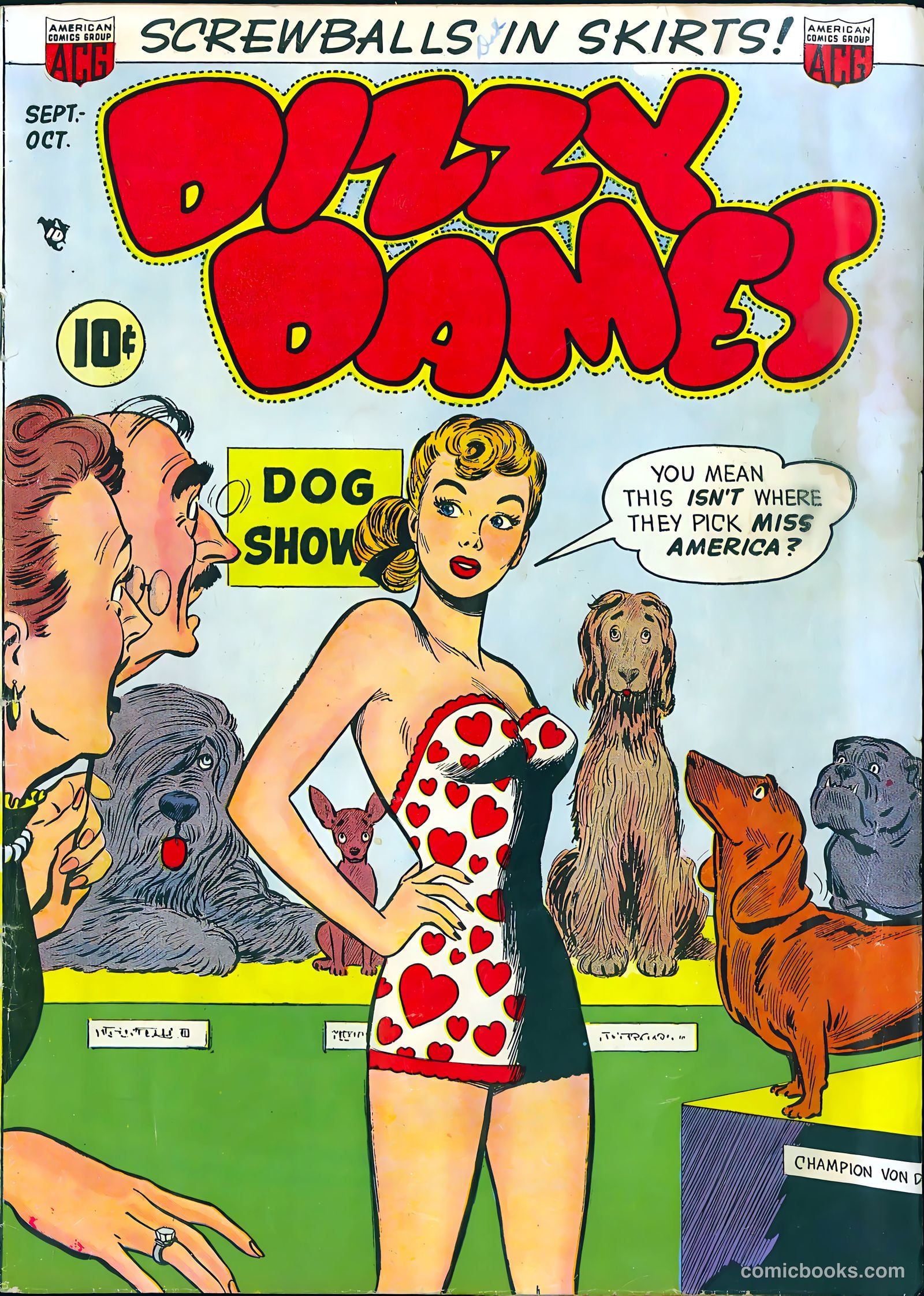 Dizzy Dames #1 — page 1 of 36
