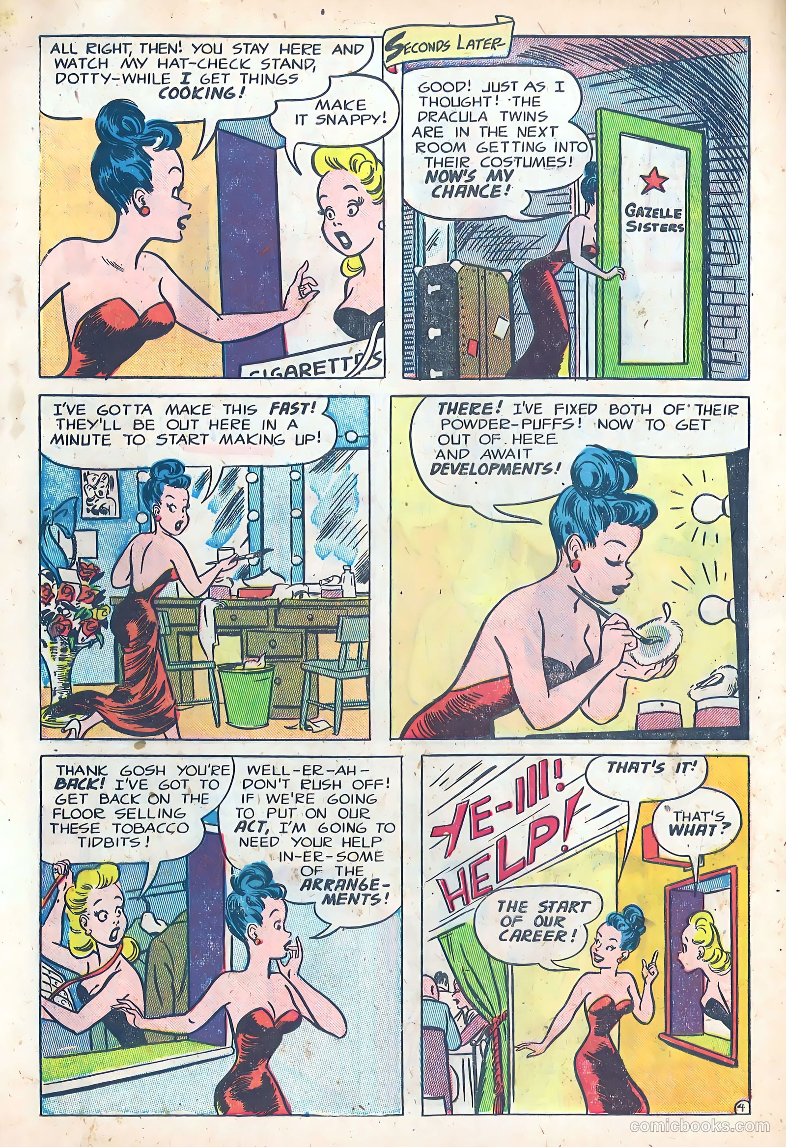 Dizzy Dames #1 — page 6 of 36