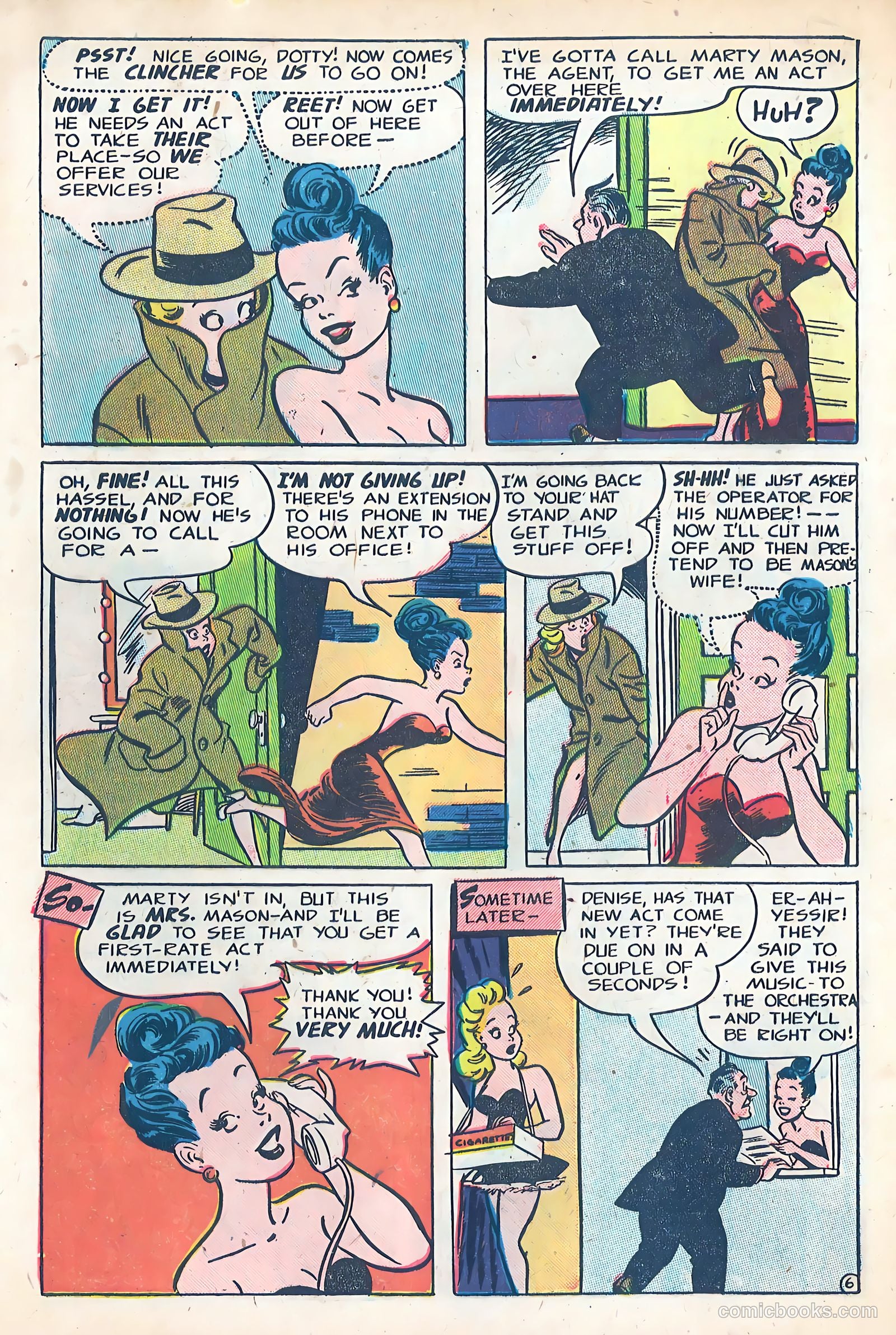 Dizzy Dames #1 — page 8 of 36