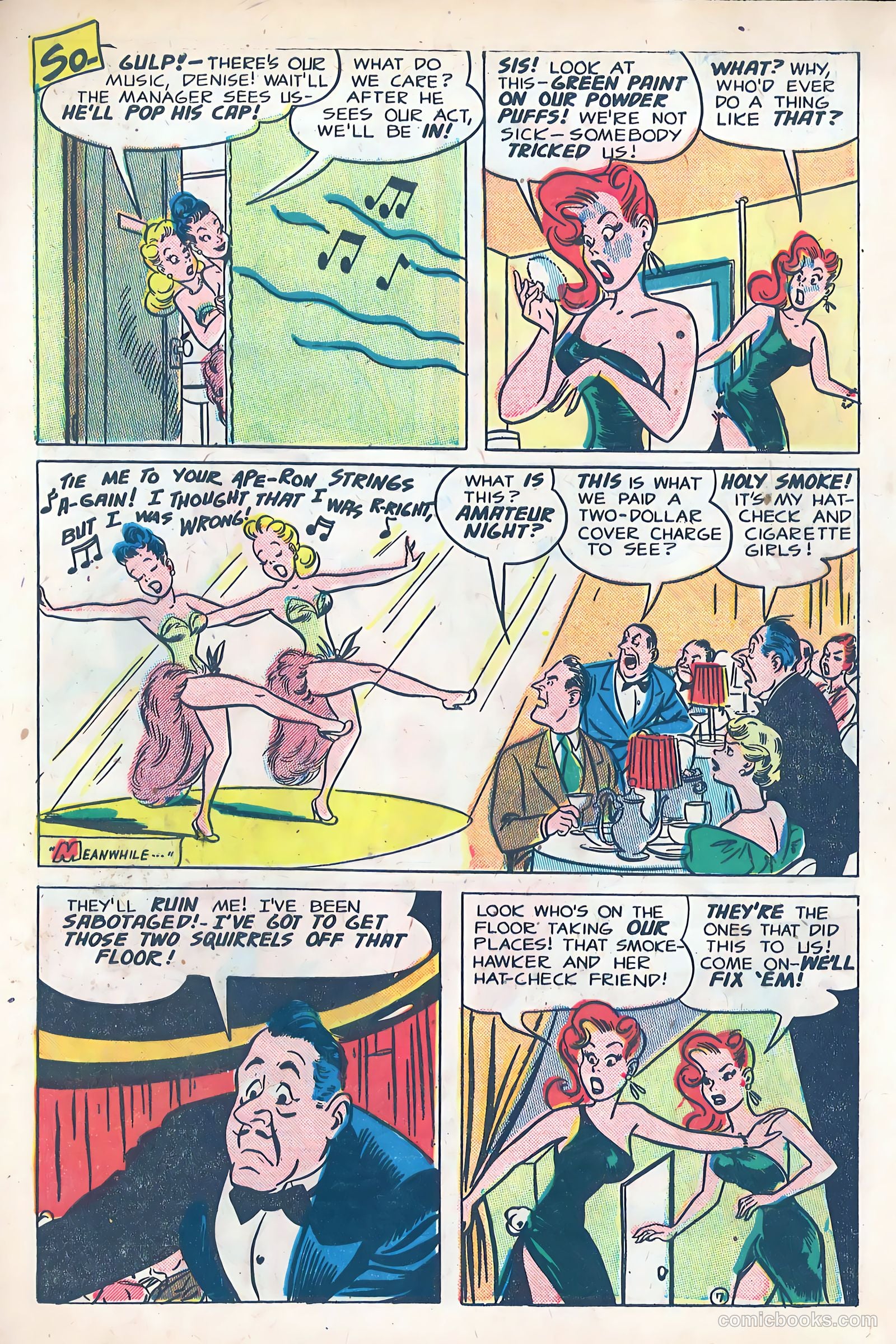 Dizzy Dames #1 — page 9 of 36