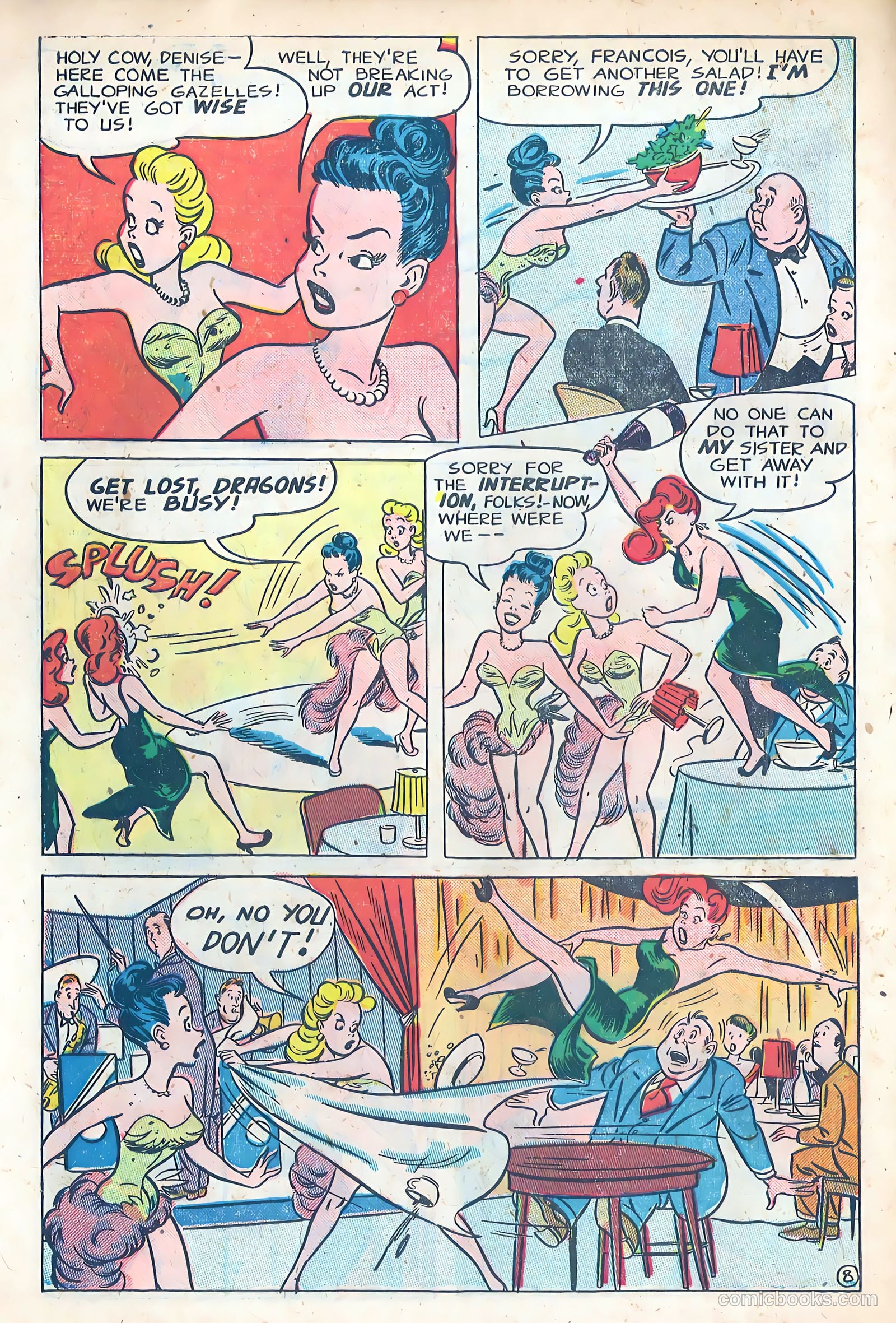 Dizzy Dames #1 — page 10 of 36