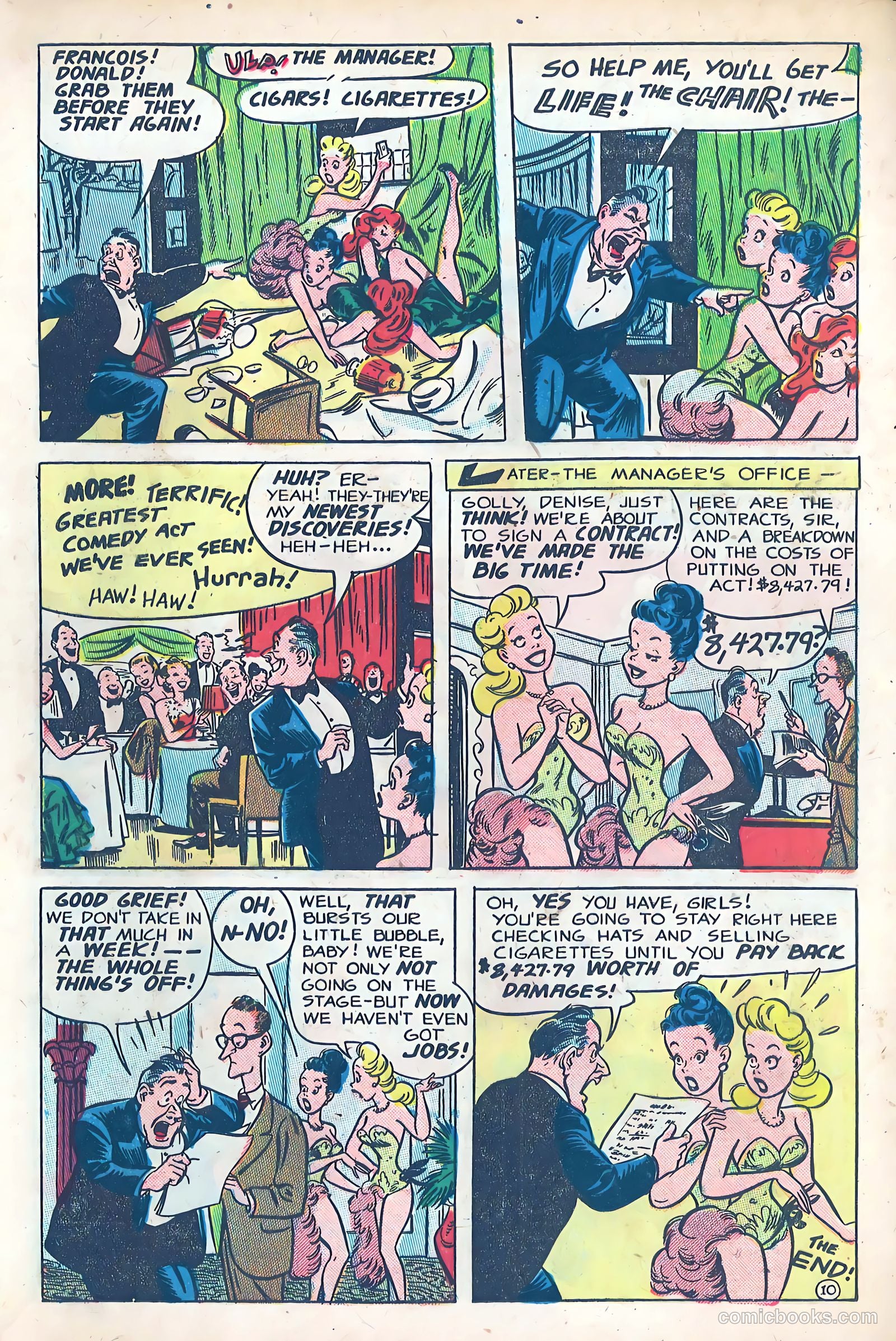 Dizzy Dames #1 — page 12 of 36
