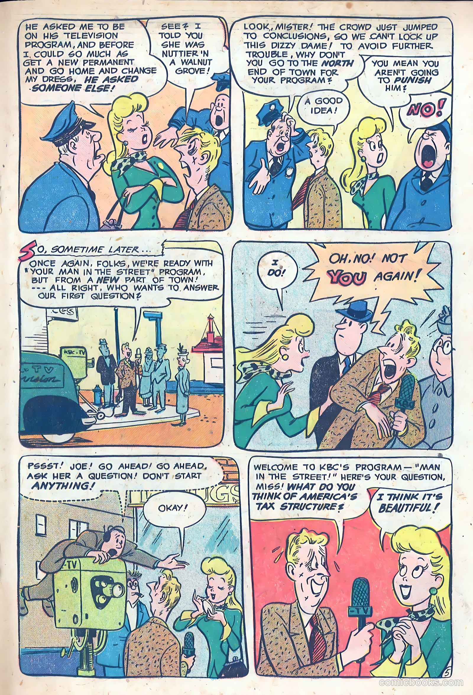 Dizzy Dames #1 — page 19 of 36