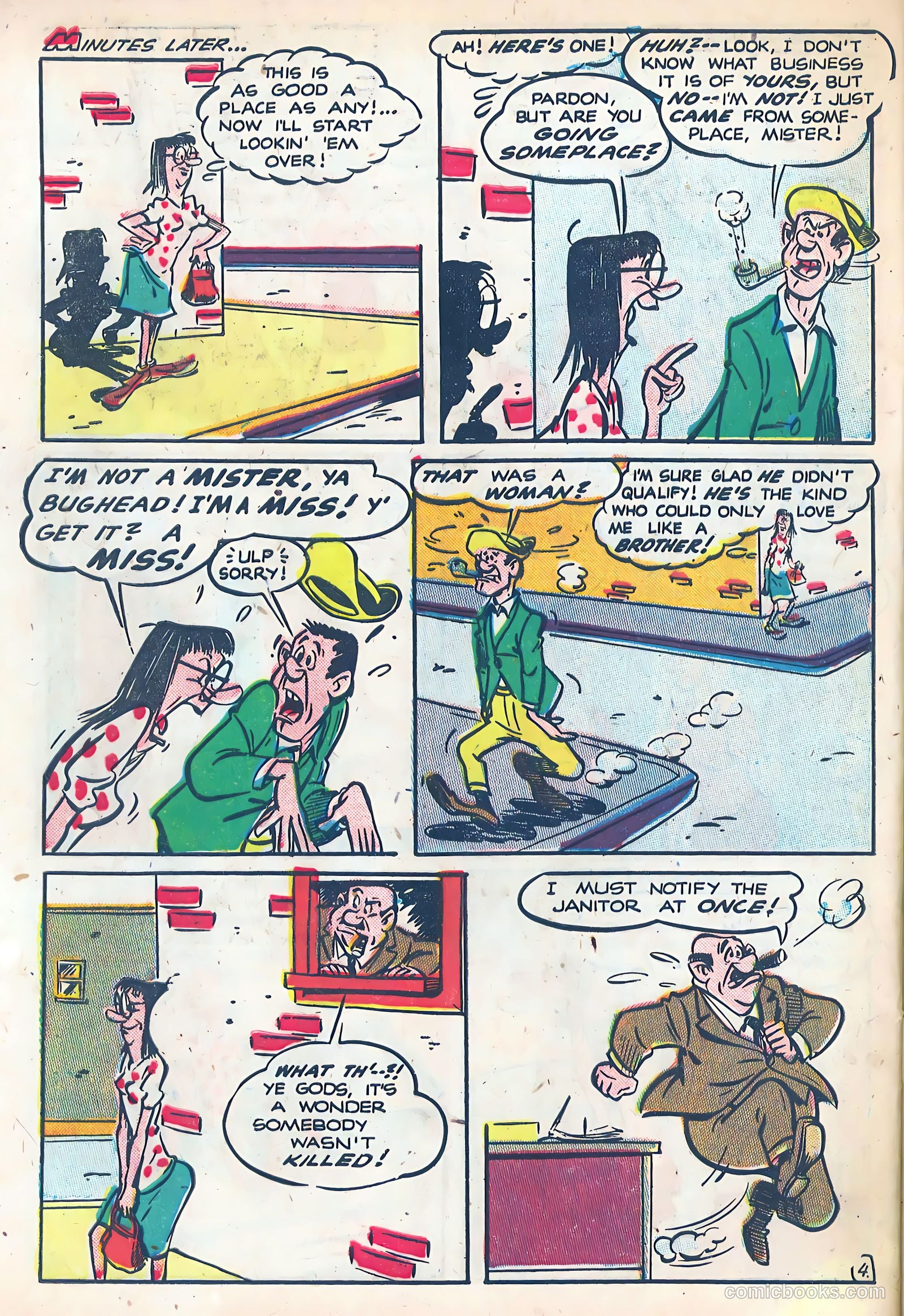 Dizzy Dames #1 — page 28 of 36