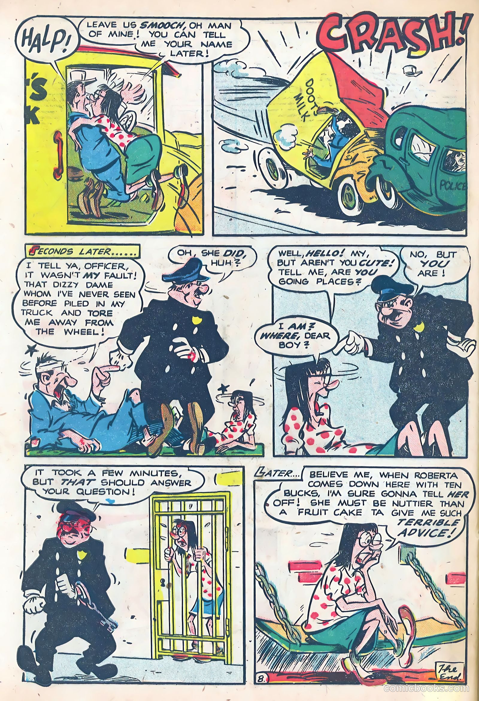 Dizzy Dames #1 — page 32 of 36
