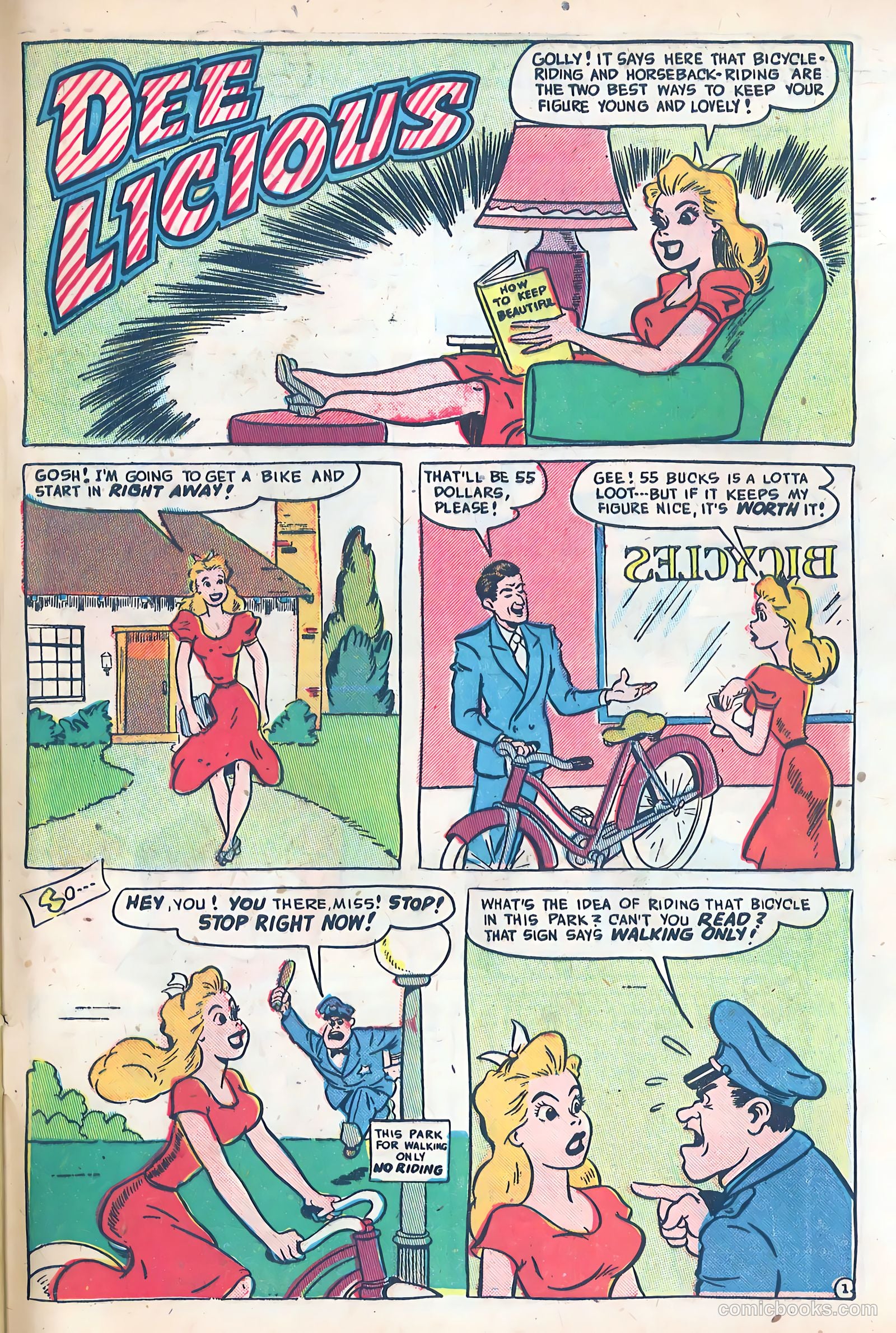 Dizzy Dames #1 — page 33 of 36