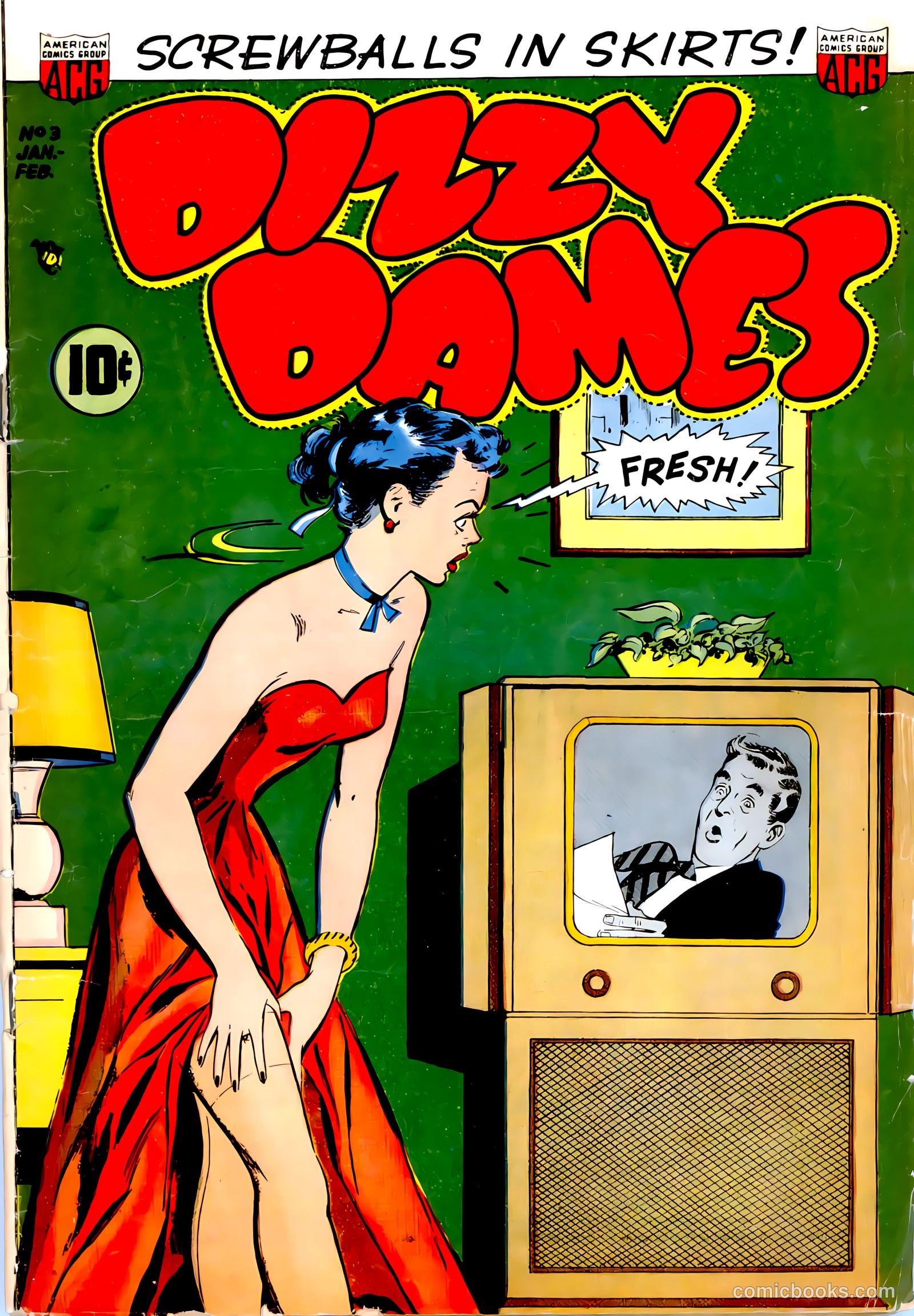 Dizzy Dames #3 — page 1 of 36