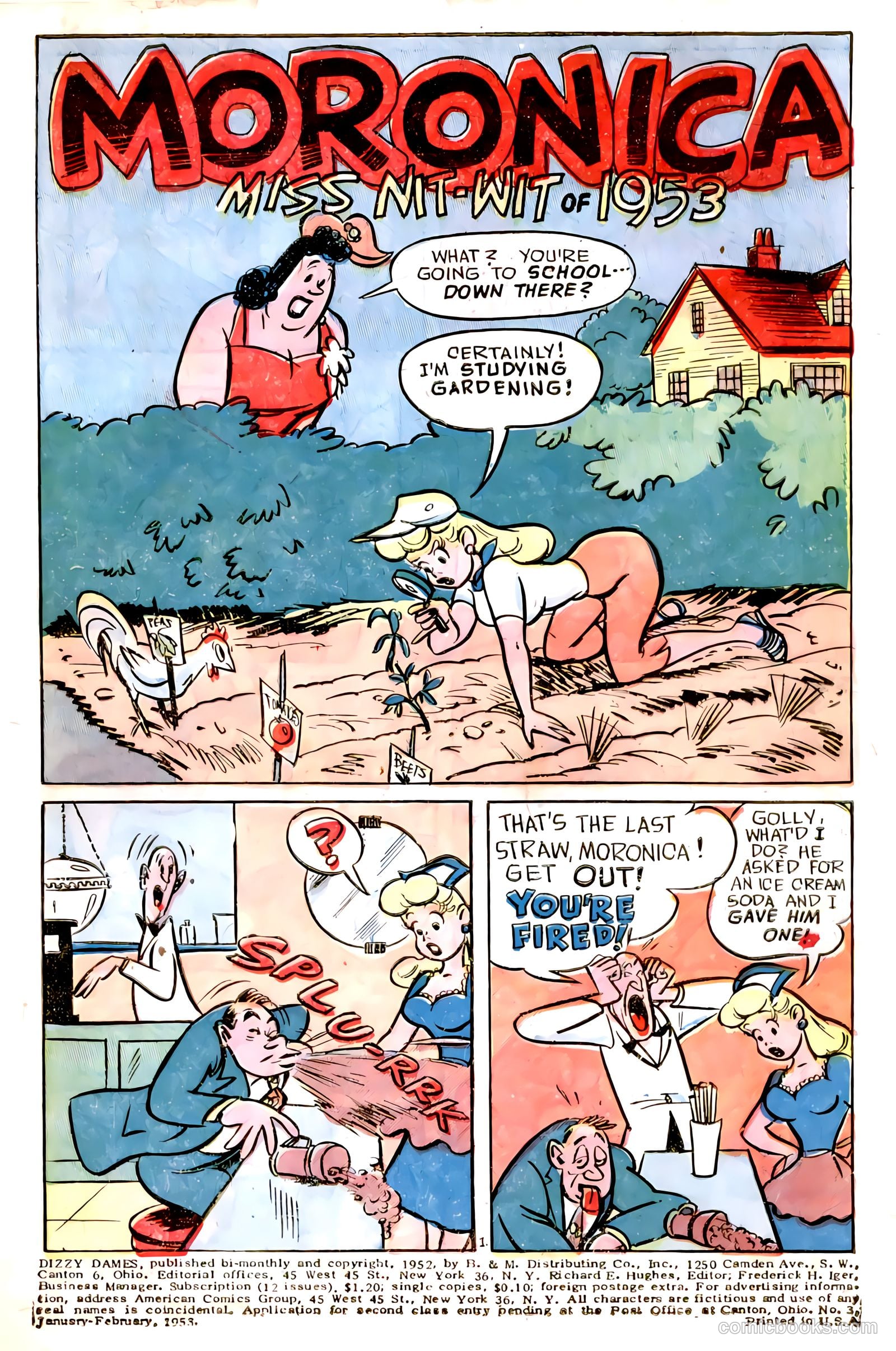 Dizzy Dames #3 — page 3 of 36