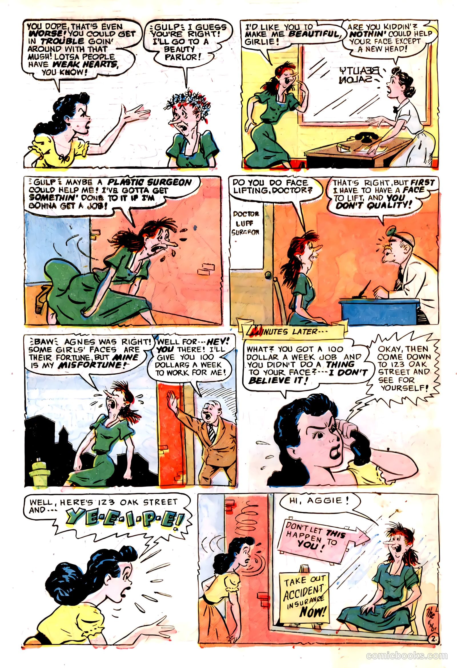 Dizzy Dames #3 — page 34 of 36