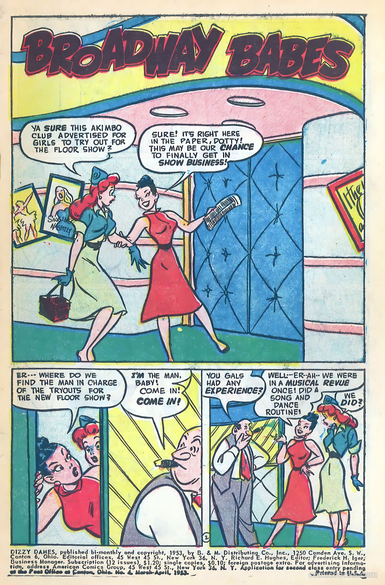 Dizzy Dames #4 — page 3 of 36