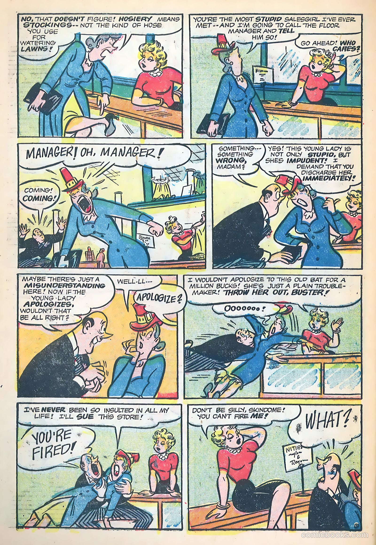 Dizzy Dames #4 — page 32 of 36