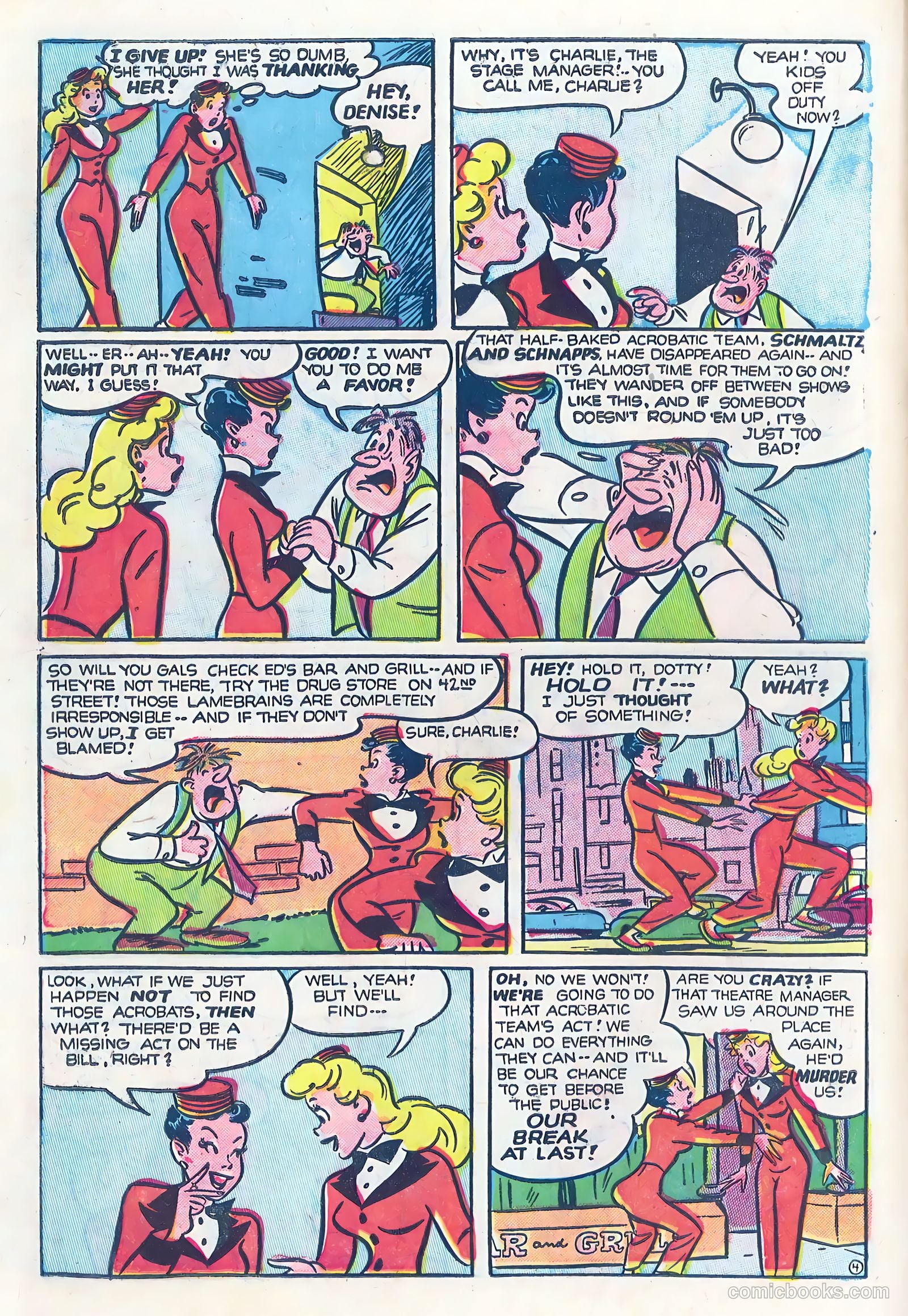 Dizzy Dames #5 — page 22 of 36