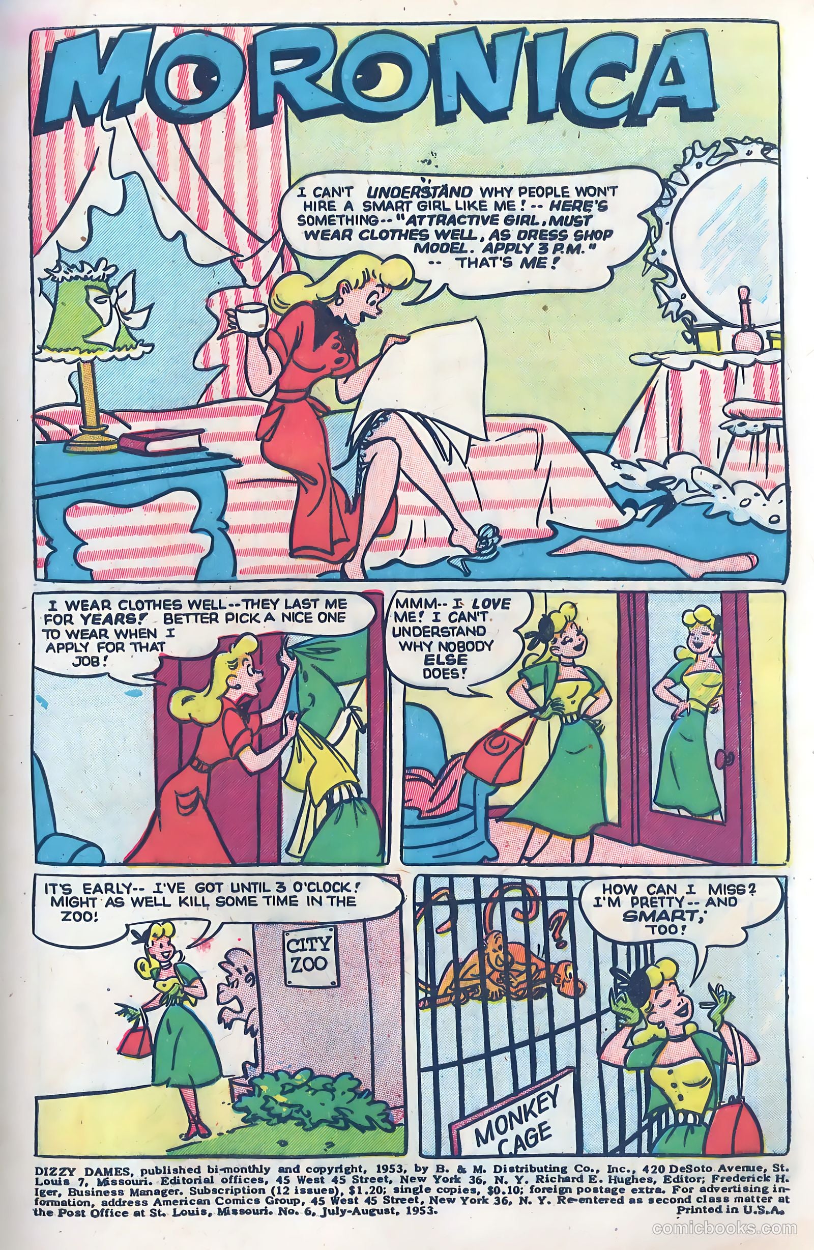 Dizzy Dames #6 — page 3 of 36