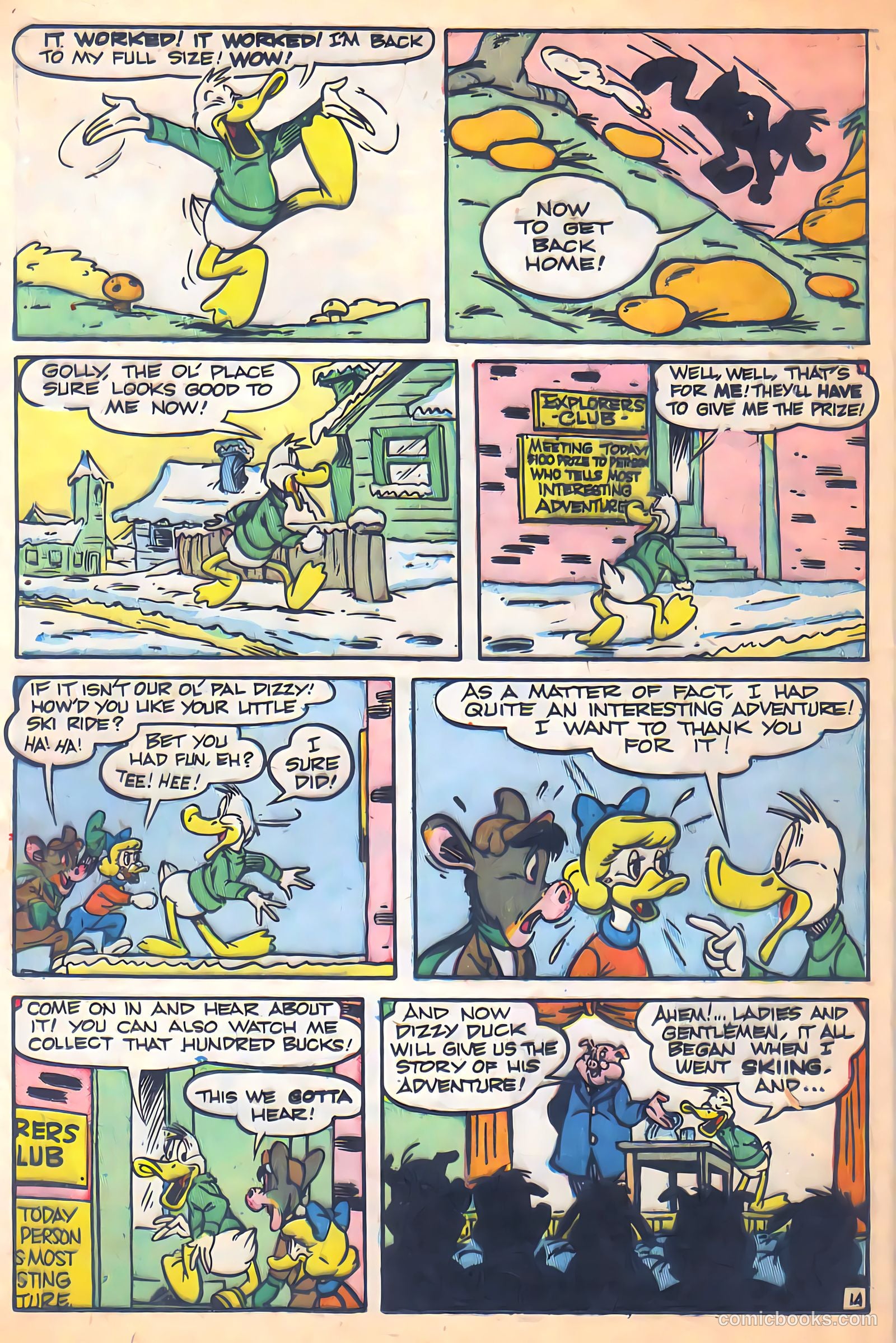 Dizzy Duck #33 — page 16 of 36
