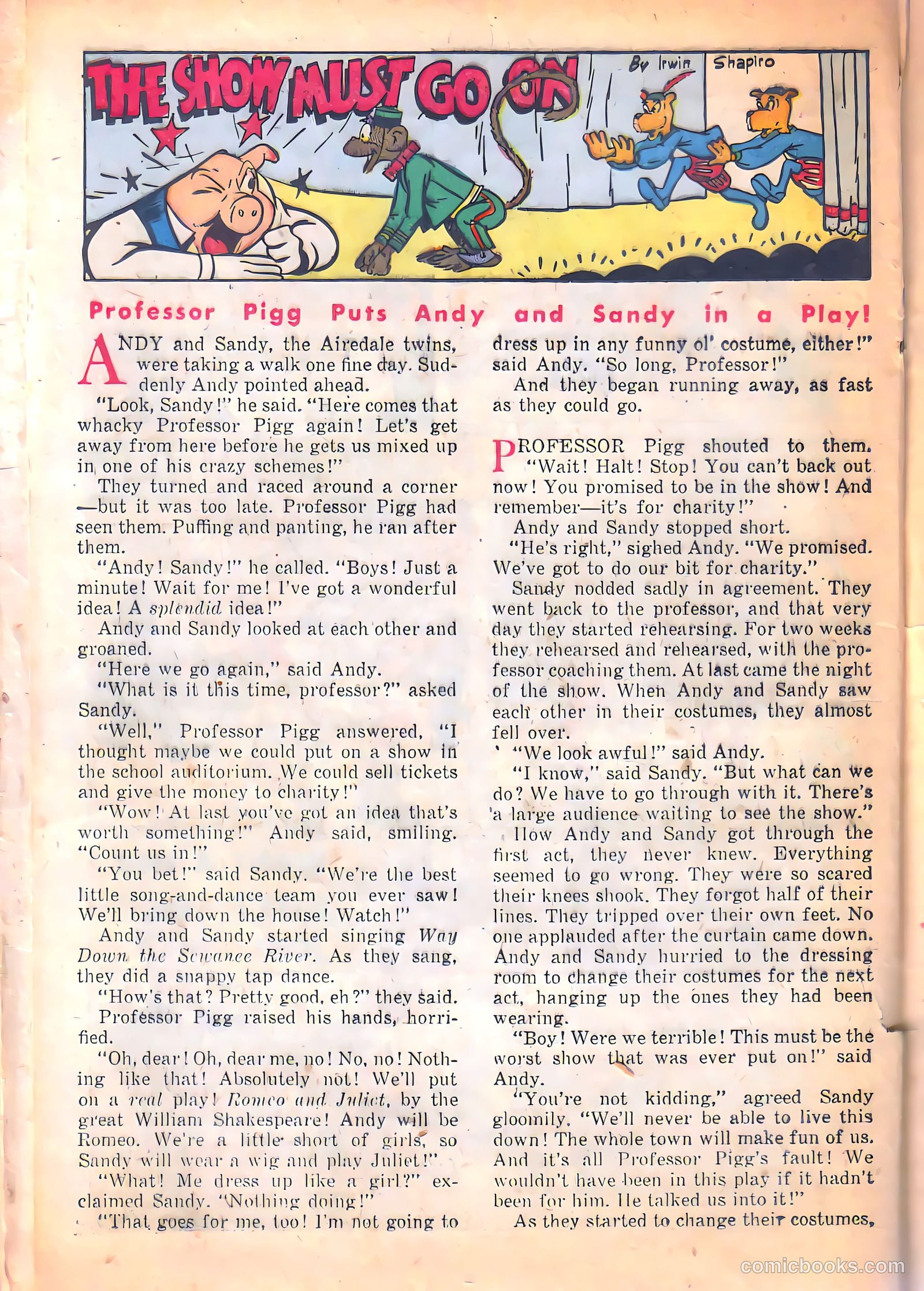 Dizzy Duck #33 — page 20 of 36