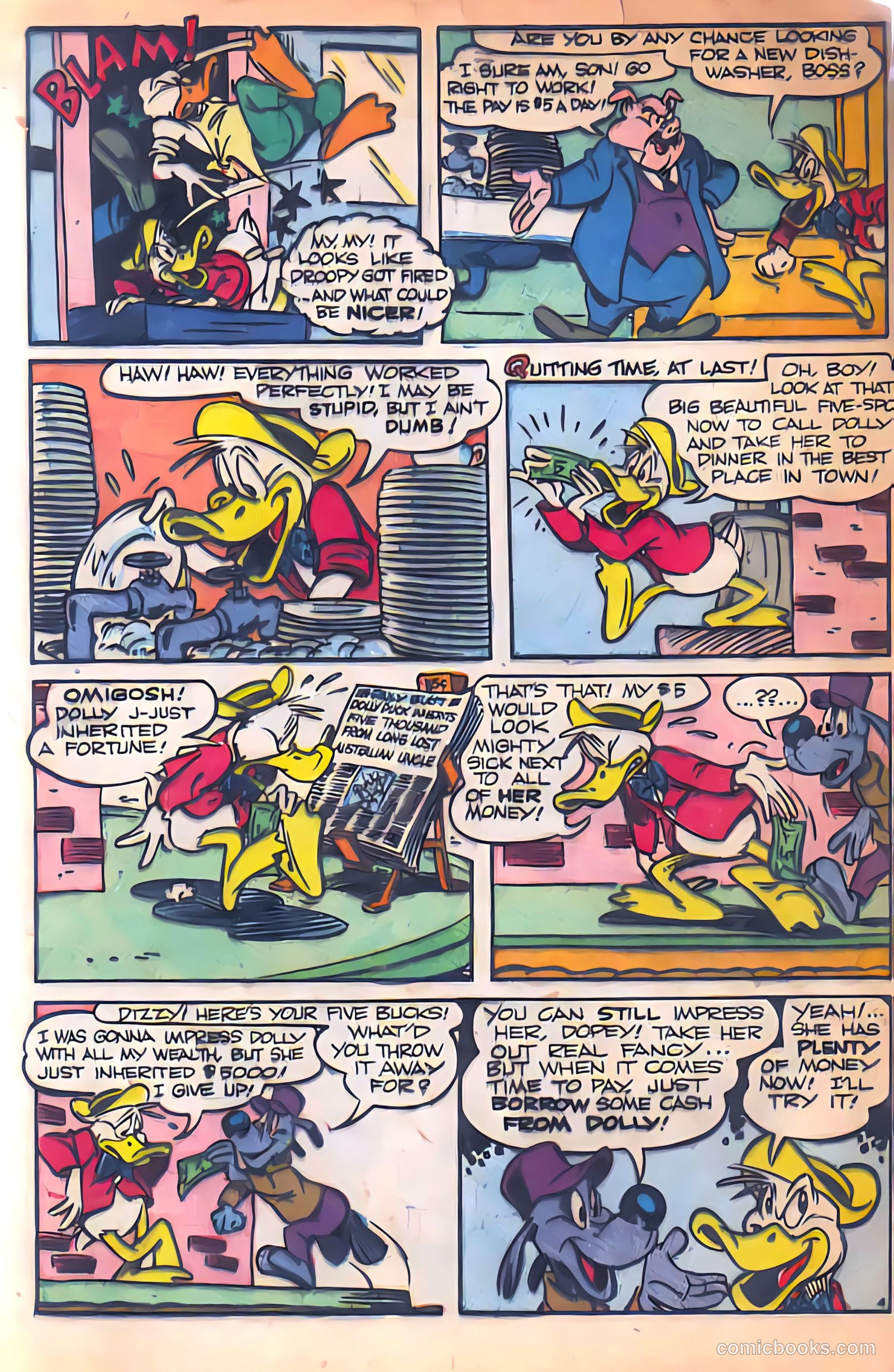 Dizzy Duck #33 — page 32 of 36