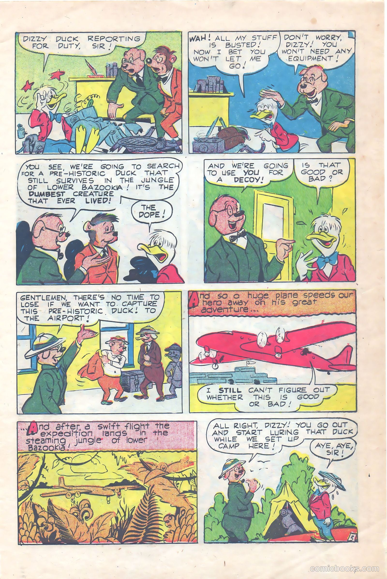 Dizzy Duck #38 — page 7 of 36