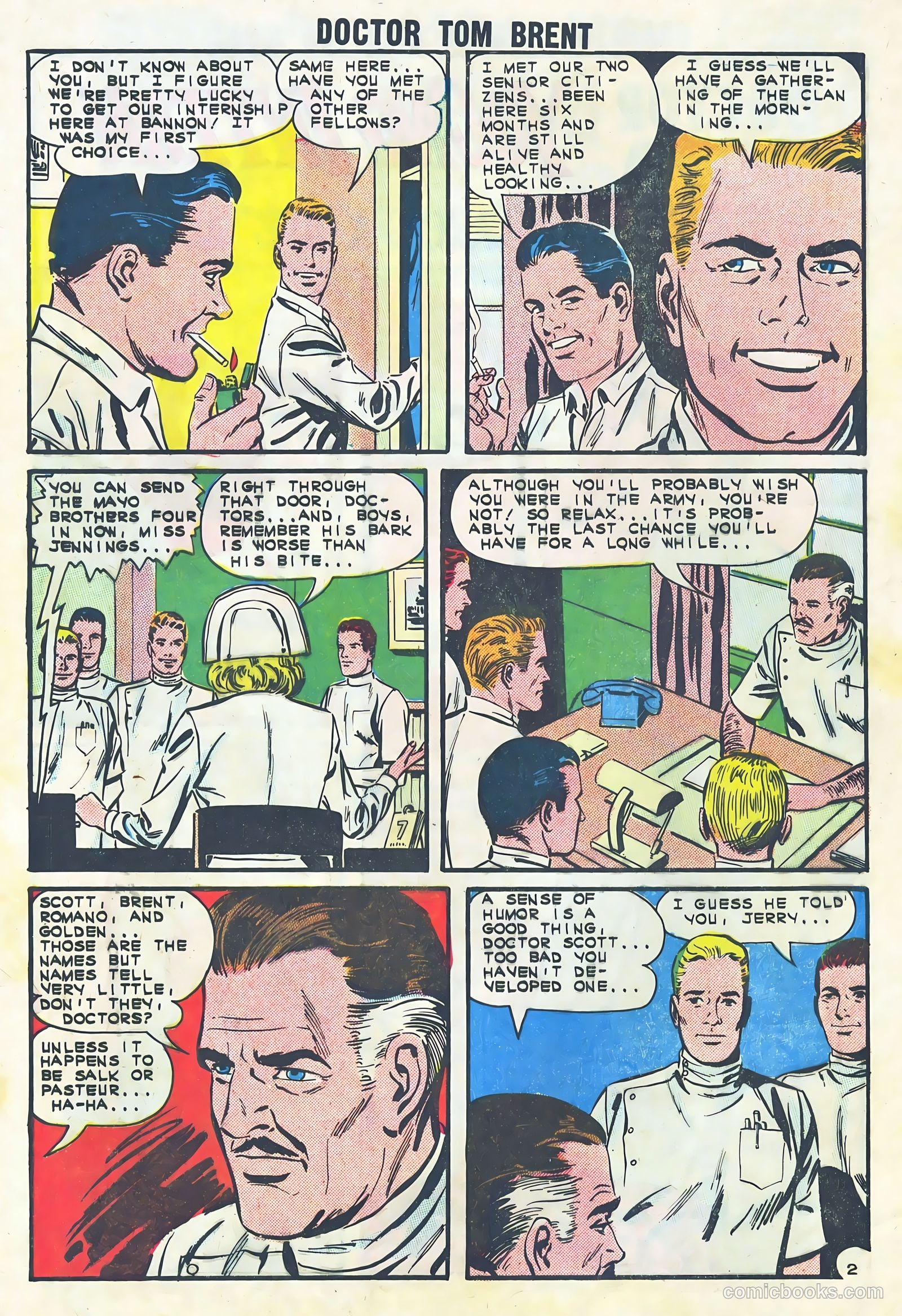 Doctor Tom Brent, Young Intern #1 — page 4 of 37