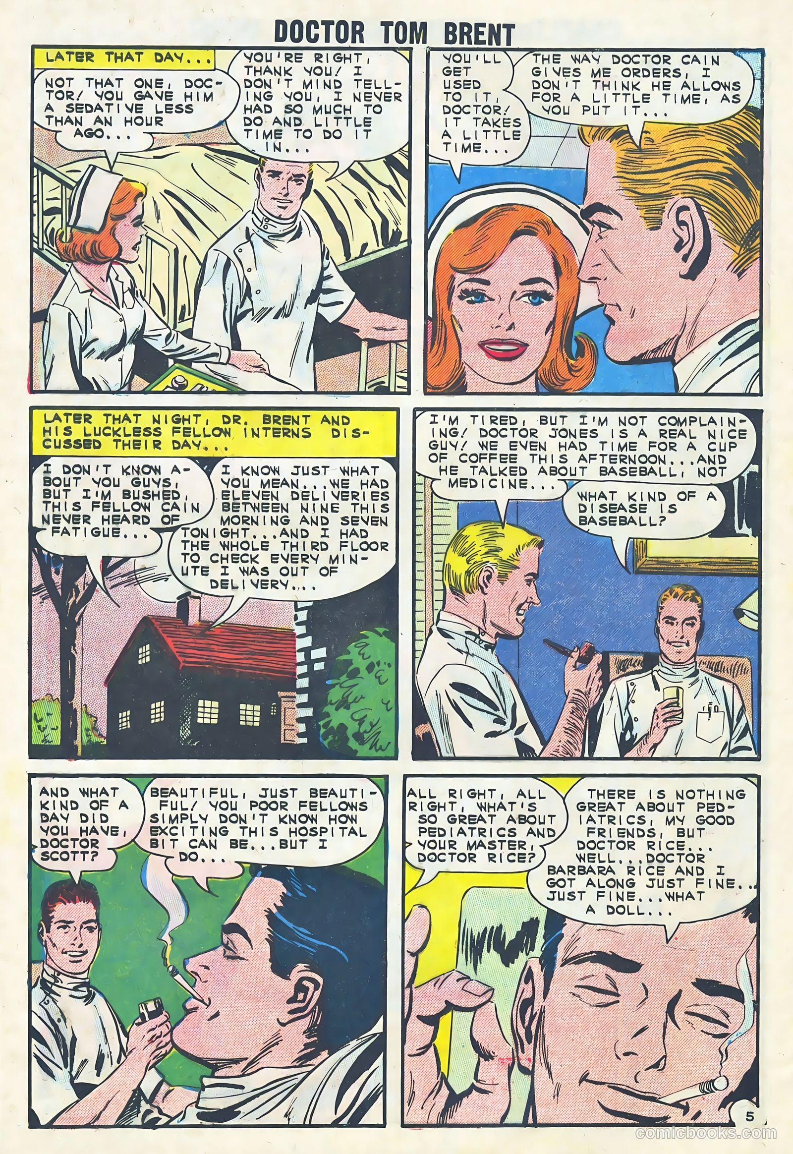 Doctor Tom Brent, Young Intern #1 — page 8 of 37