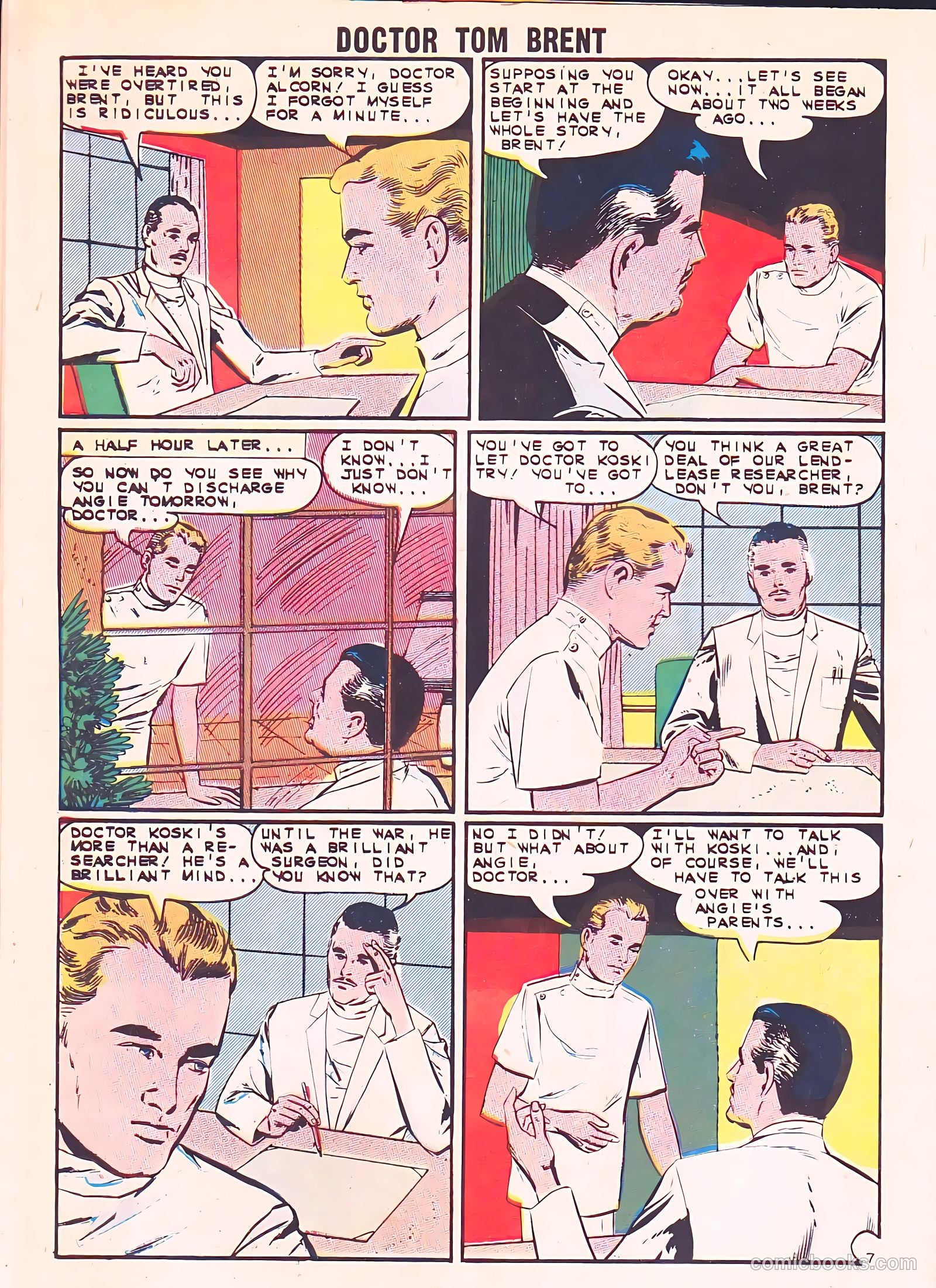Doctor Tom Brent, Young Intern #2 — page 10 of 36