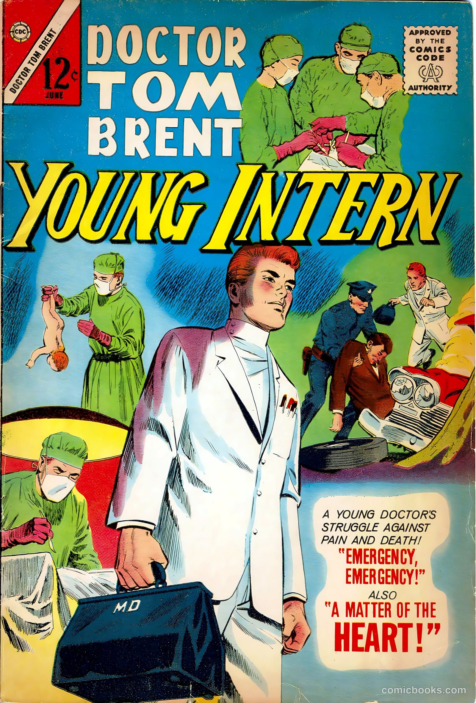 Doctor Tom Brent, Young Intern #3 — page 1 of 36