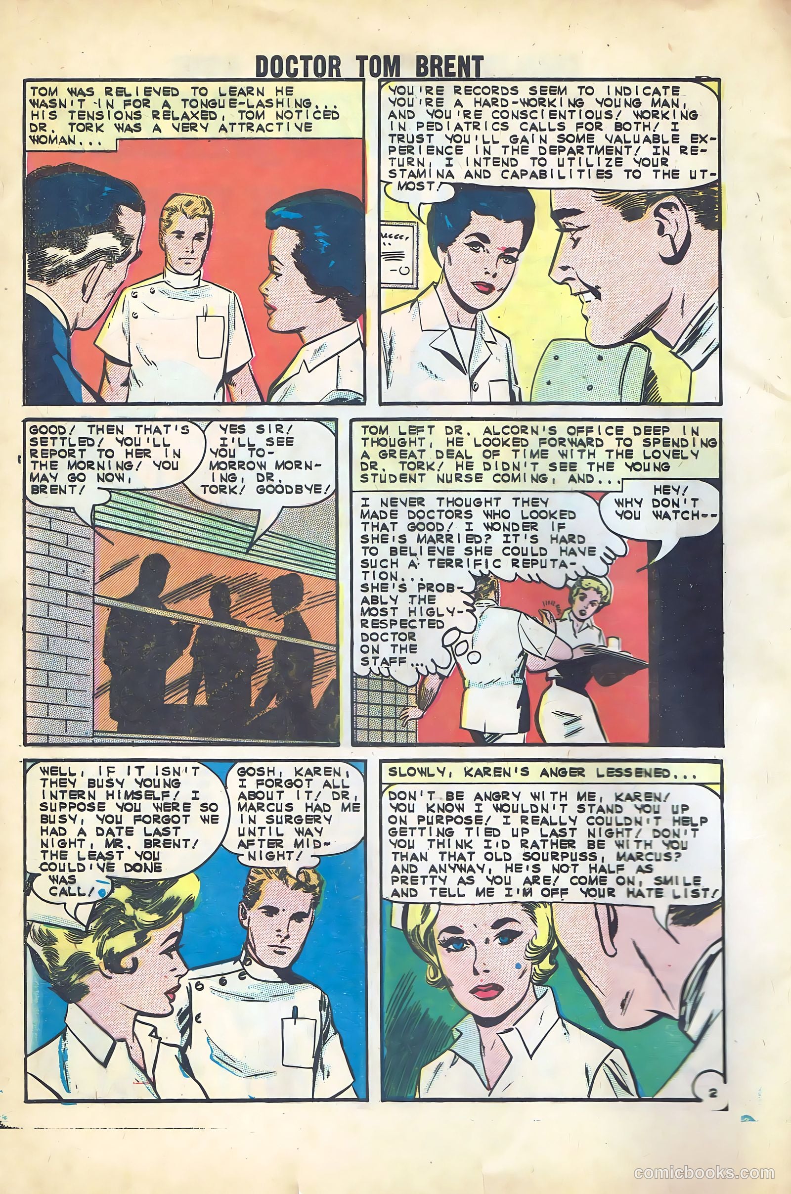 Doctor Tom Brent, Young Intern #3 — page 4 of 36
