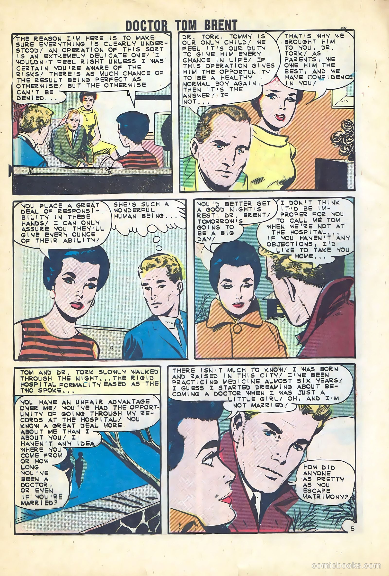 Doctor Tom Brent, Young Intern #3 — page 8 of 36