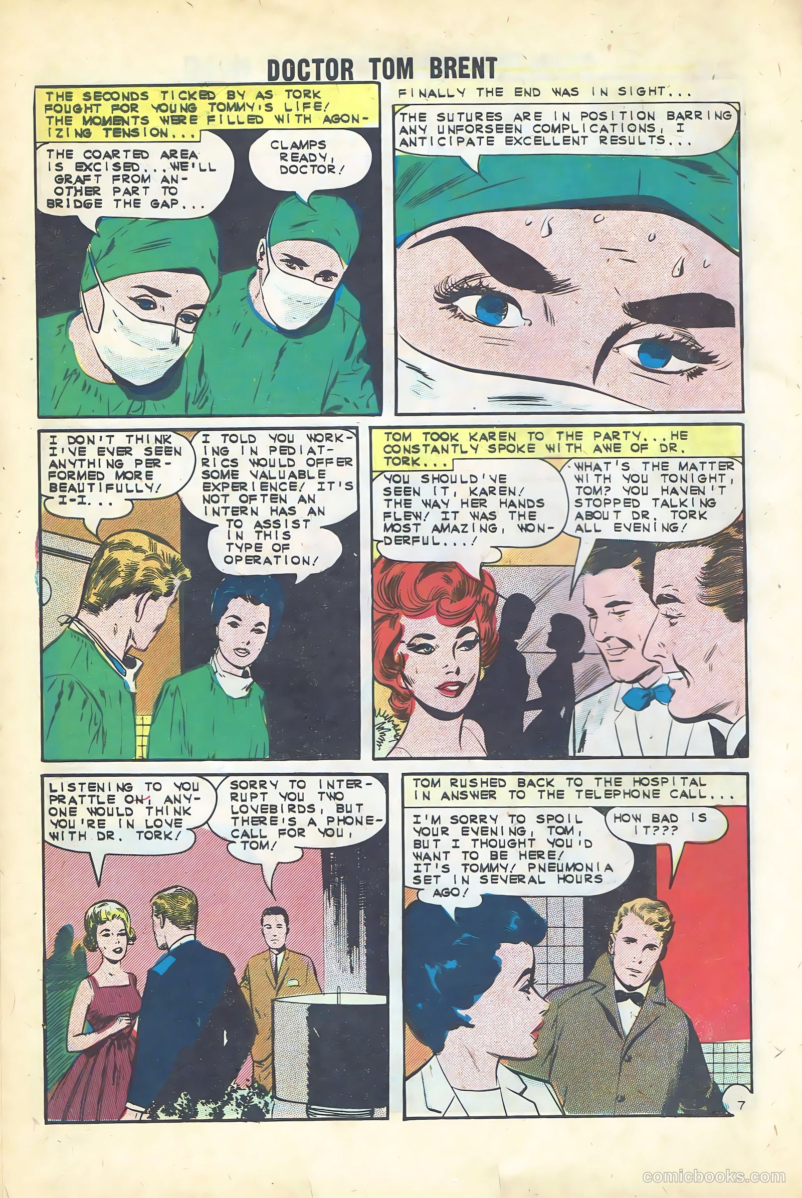 Doctor Tom Brent, Young Intern #3 — page 10 of 36