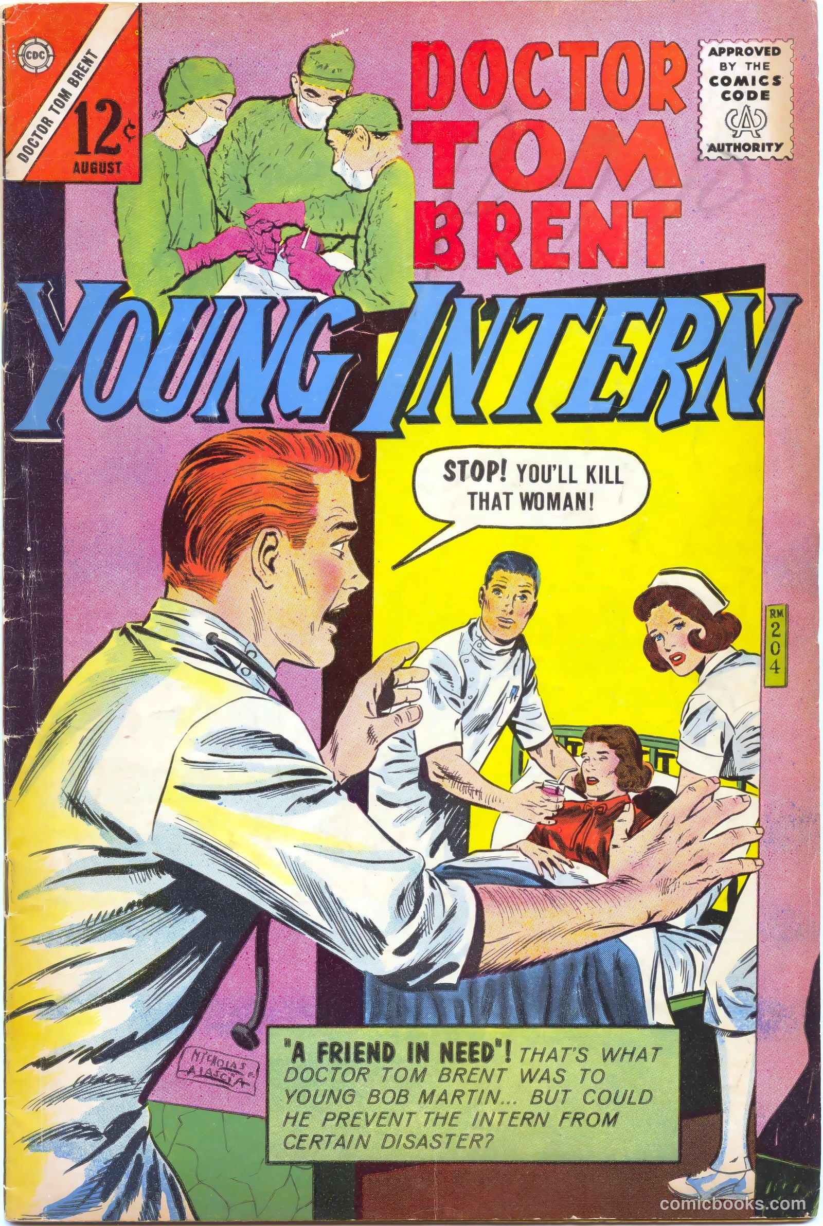 Doctor Tom Brent, Young Intern #4 — page 1 of 36
