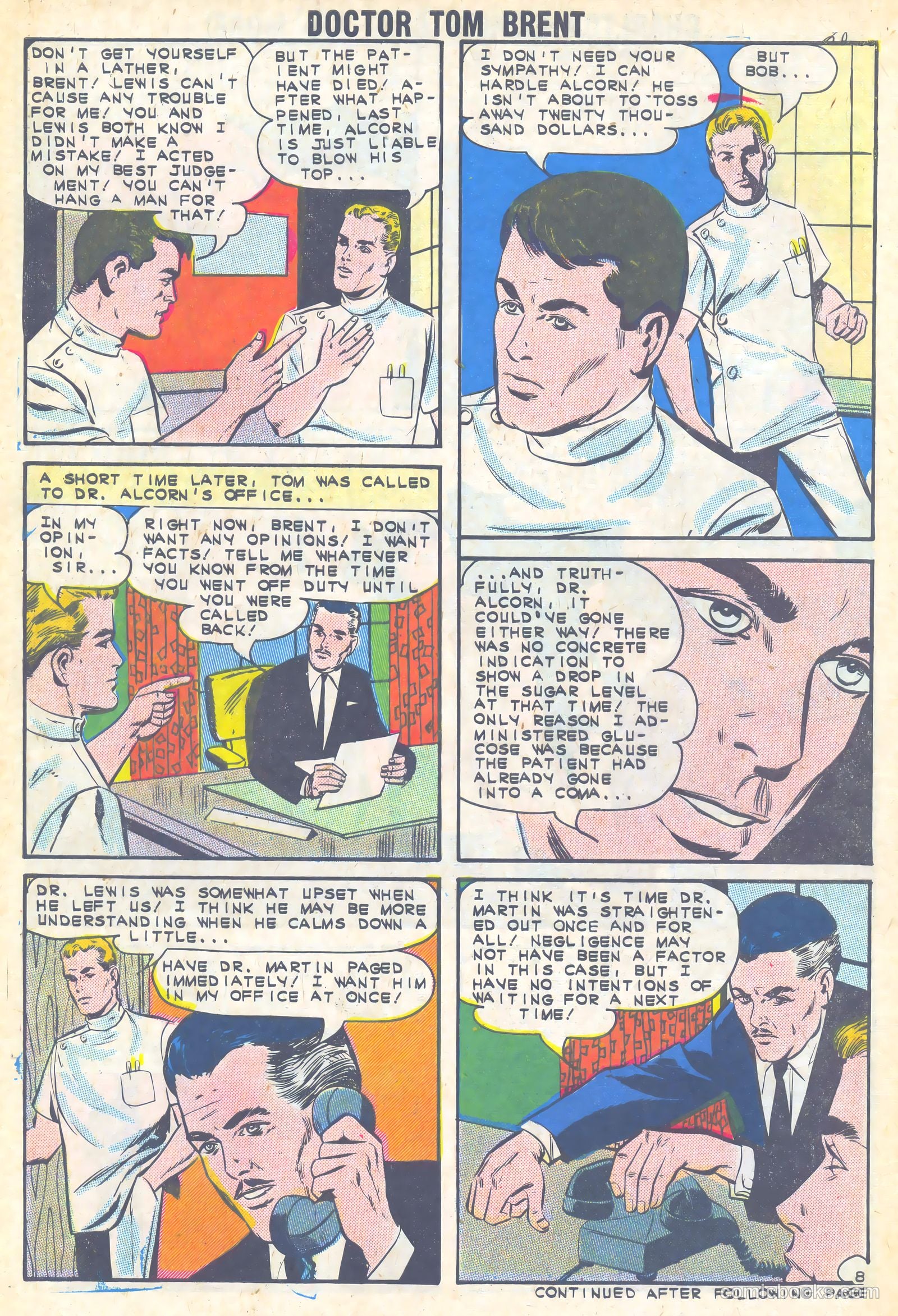 Doctor Tom Brent, Young Intern #4 — page 30 of 36