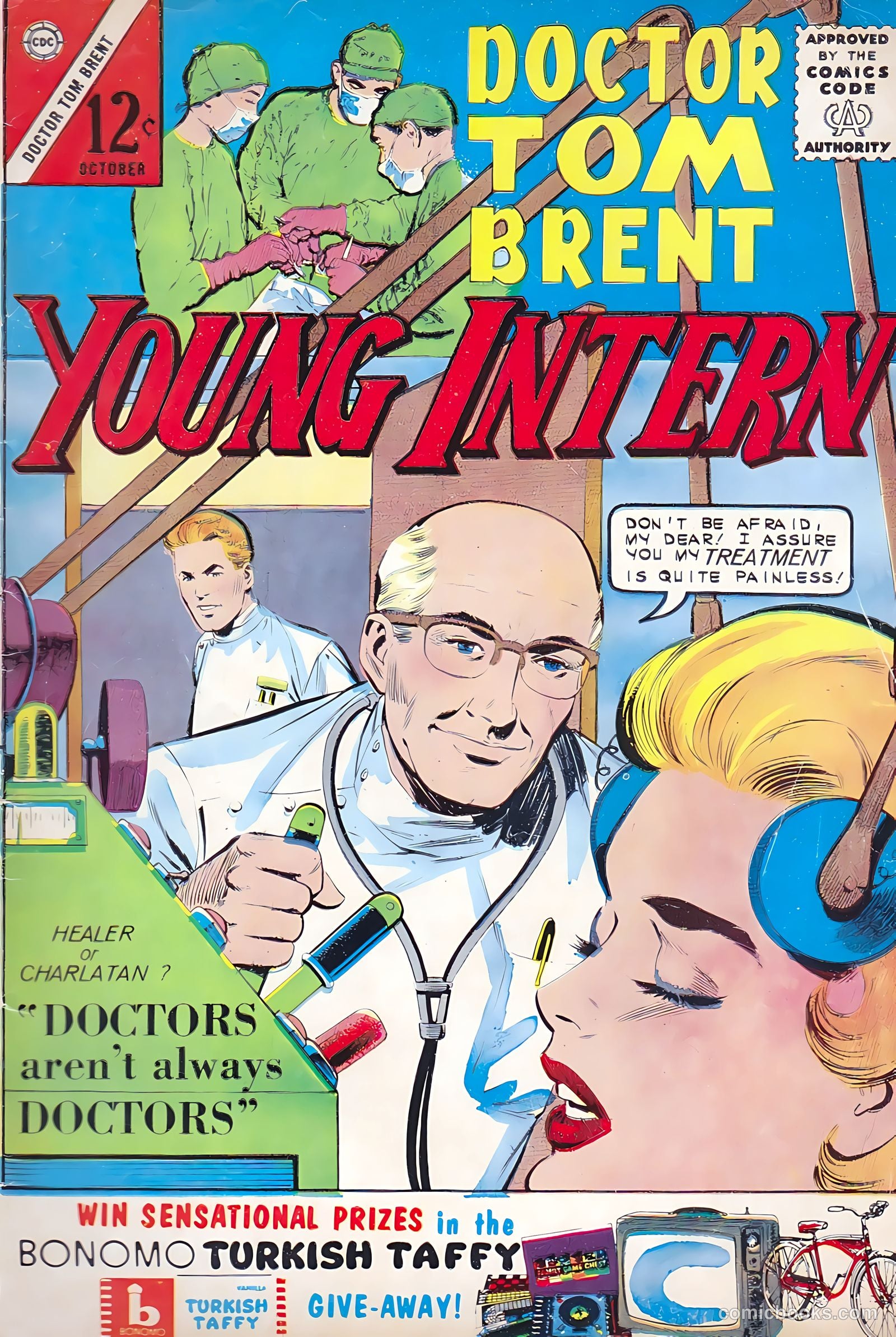 Doctor Tom Brent, Young Intern #5 — page 1 of 37