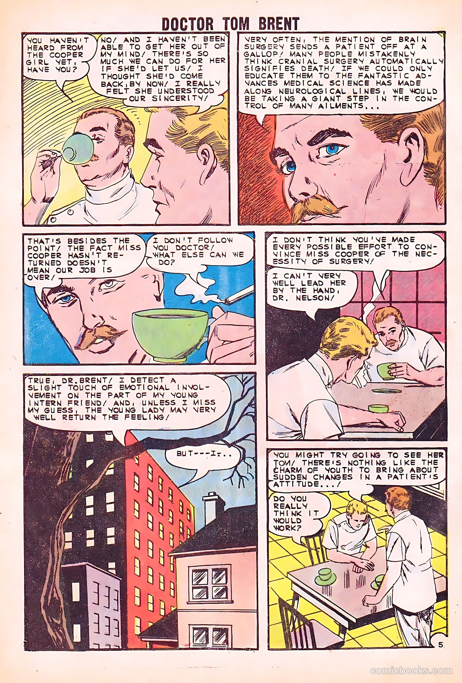 Doctor Tom Brent, Young Intern #5 — page 9 of 37