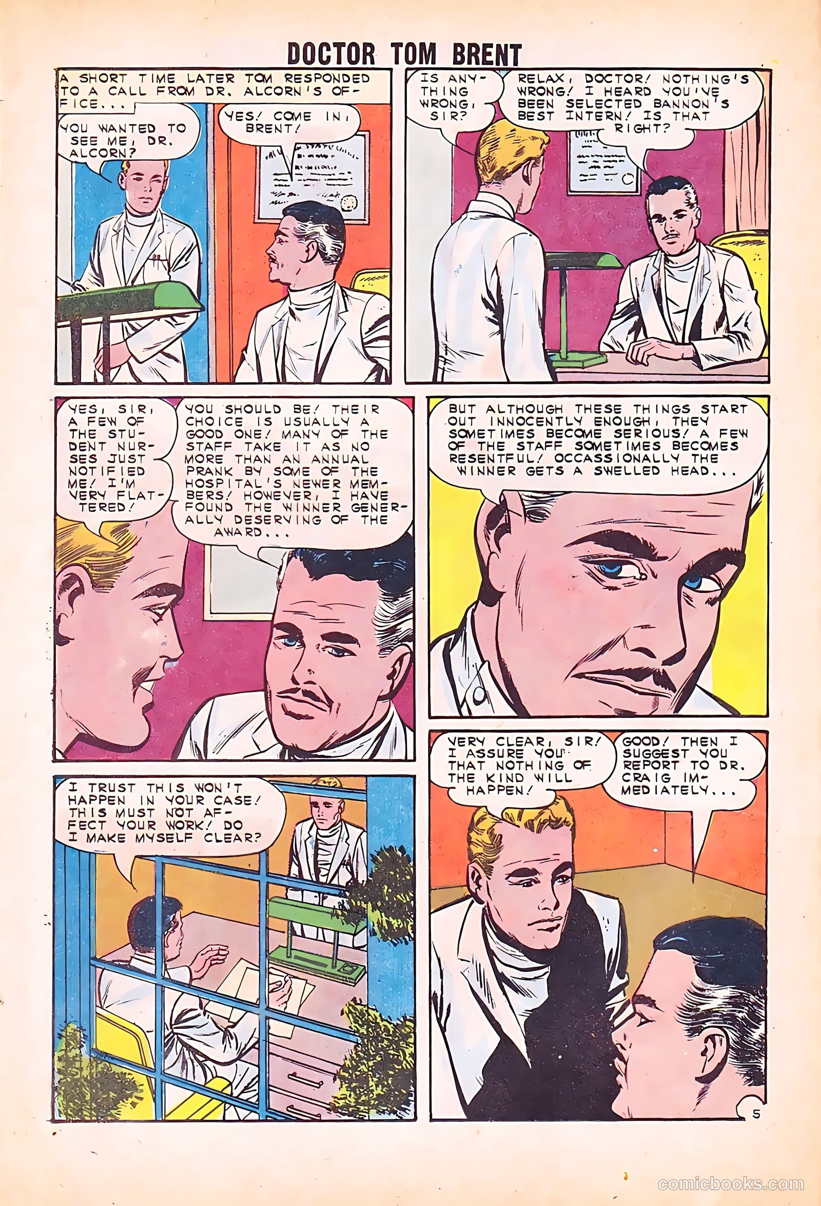 Doctor Tom Brent, Young Intern #5 — page 27 of 37